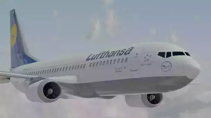 Lufthansa Boeing 737-300