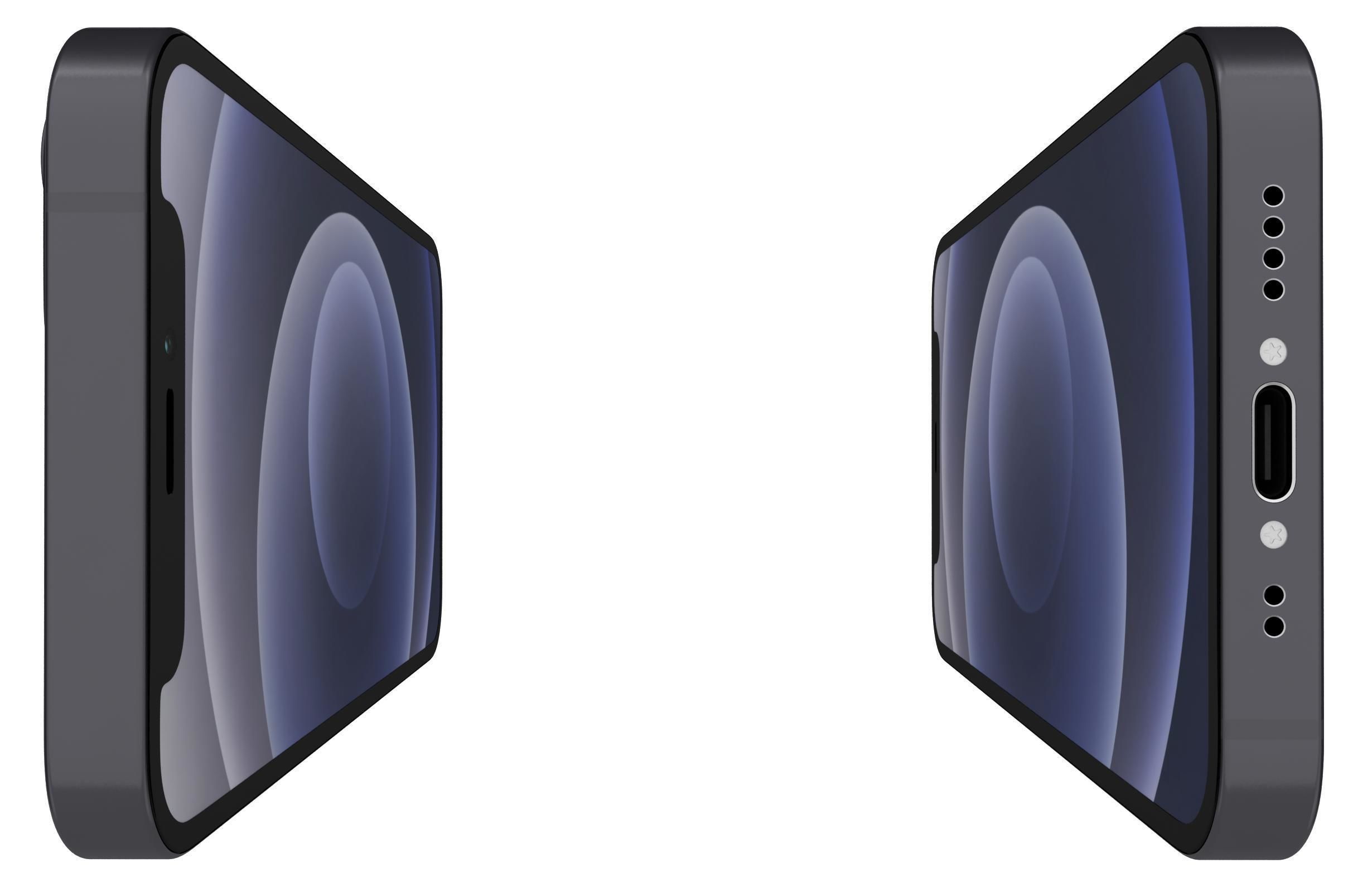 Apple iPhone 12 Mini Black 3D model_11