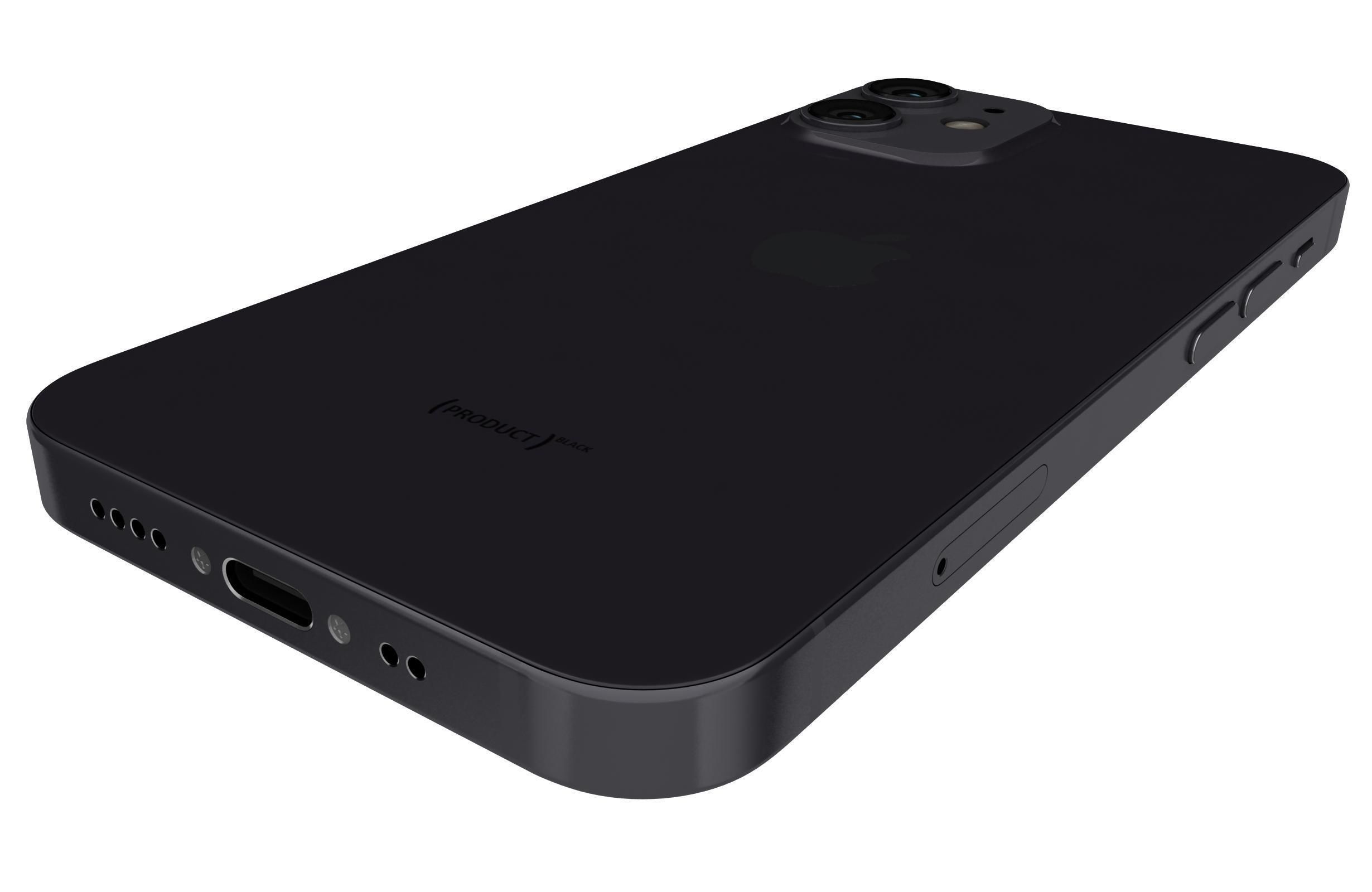 Apple iPhone 12 Mini Black 3D model_14