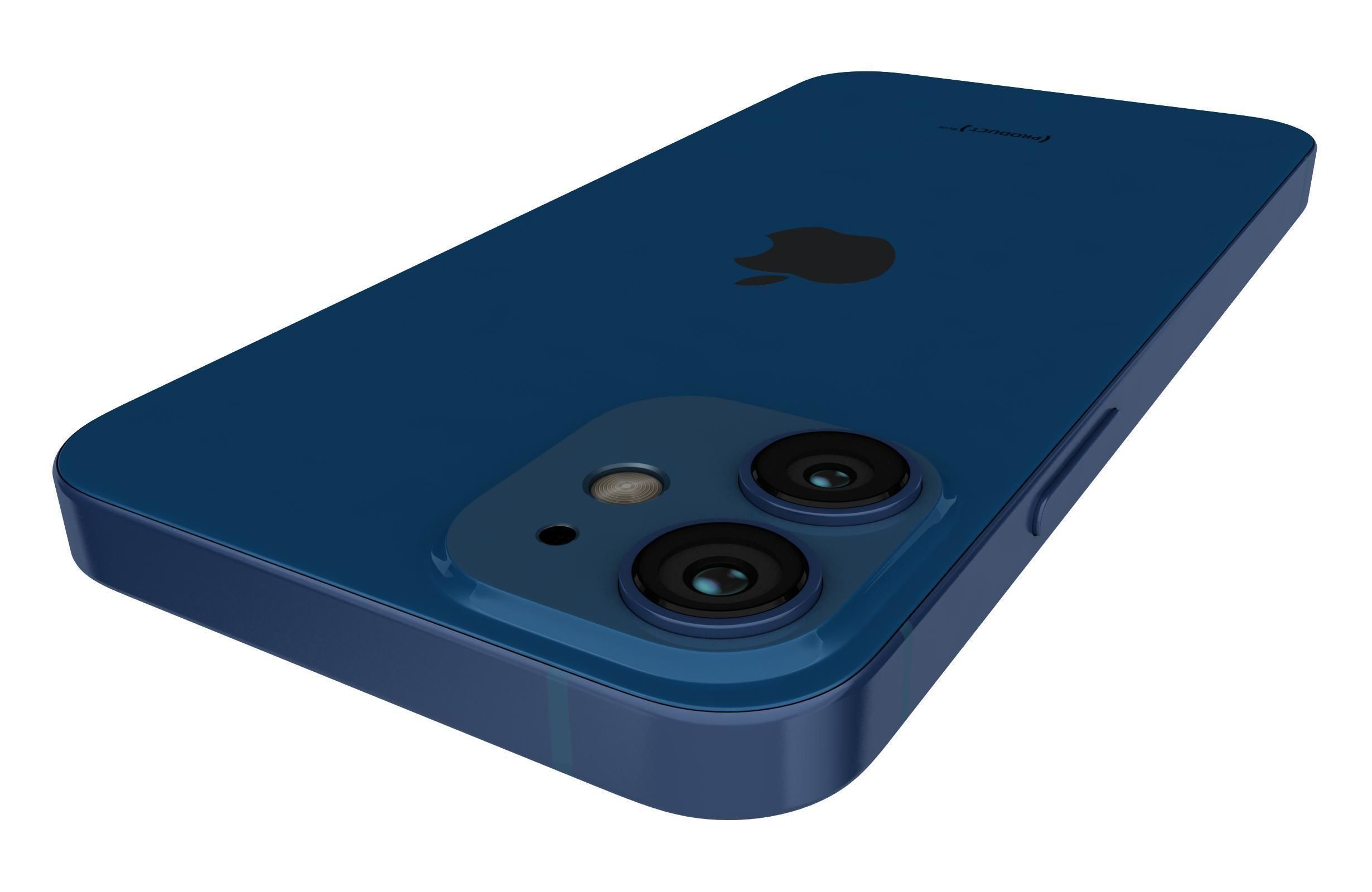Apple iPhone 12 Mini Blue 3D model_15