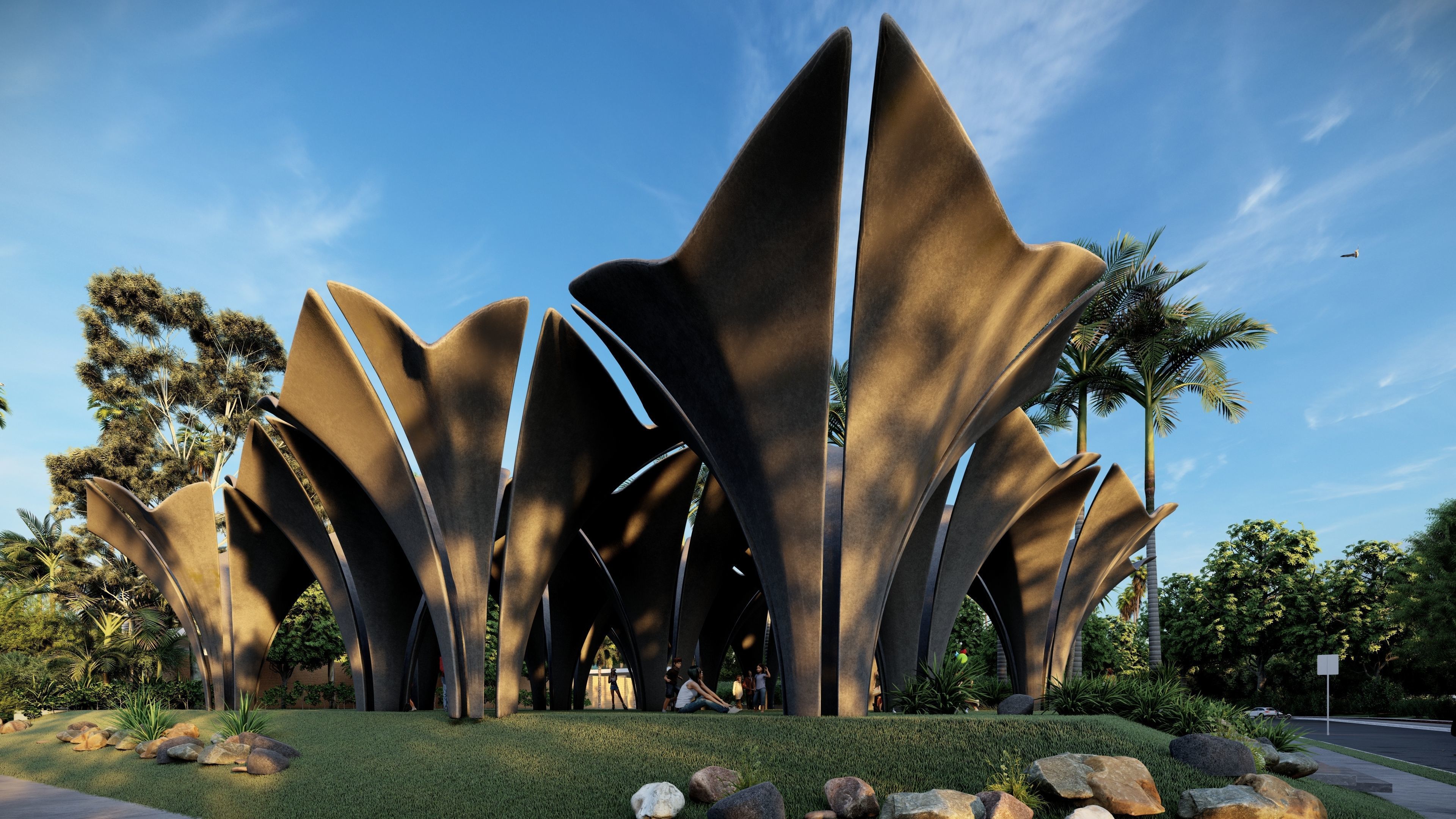 confluence park 3D model_4