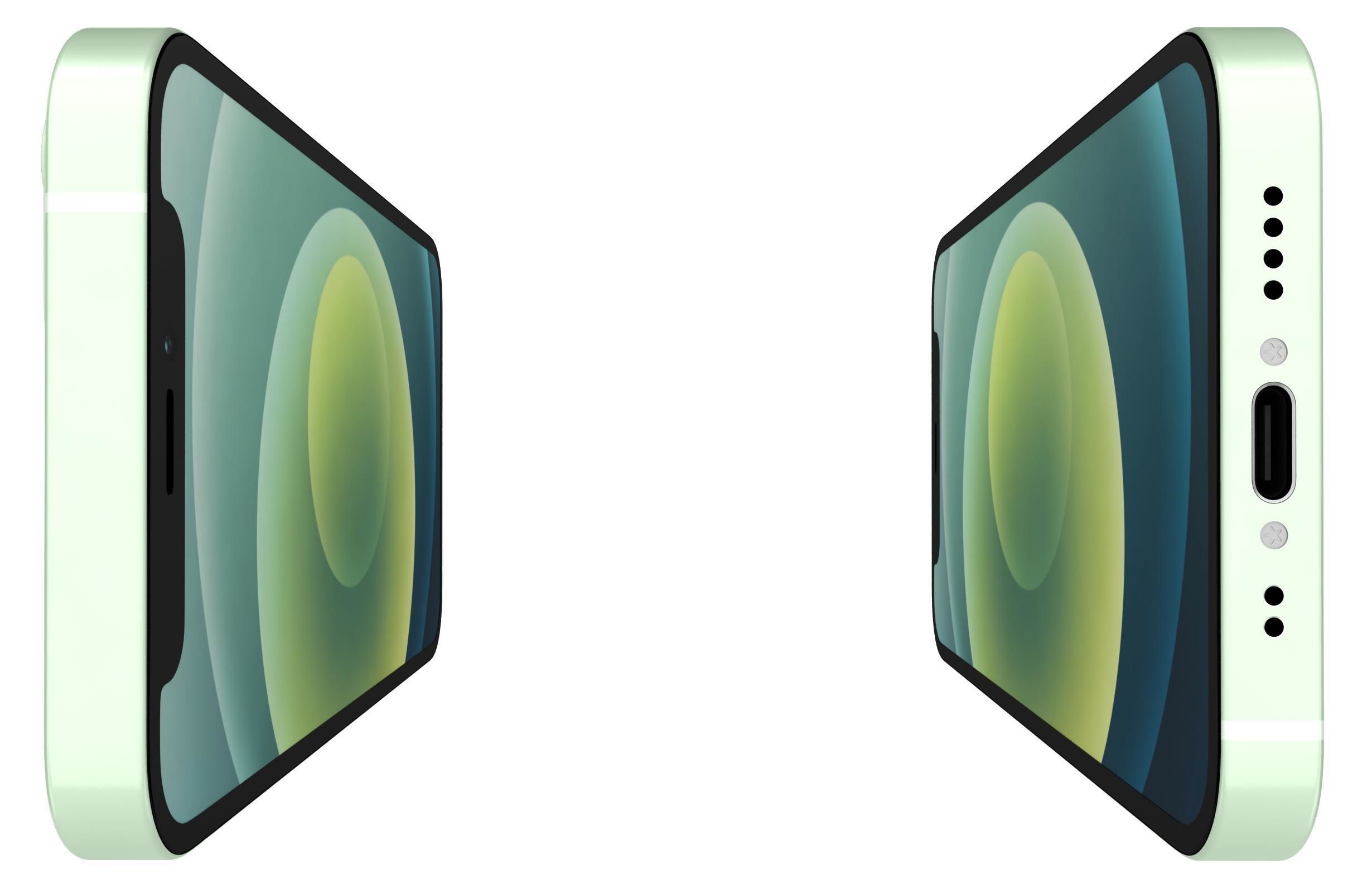 Apple iPhone 12 Mini Green 3D model_8