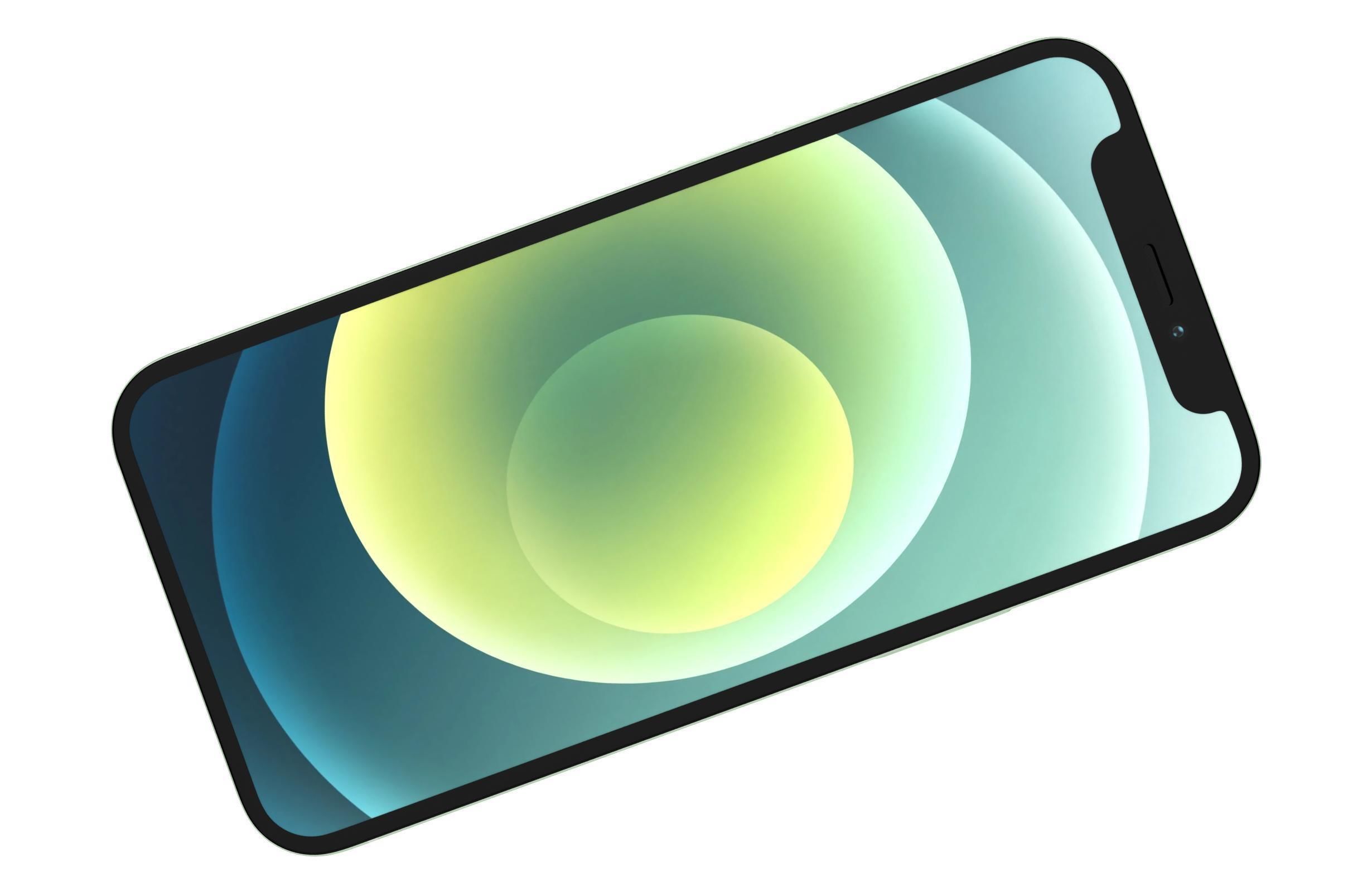 Apple iPhone 12 Mini Green 3D model_10