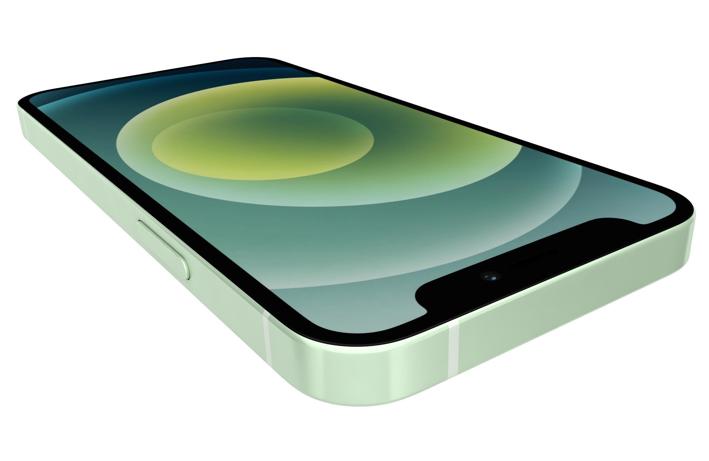 Apple iPhone 12 Mini Green 3D model_13
