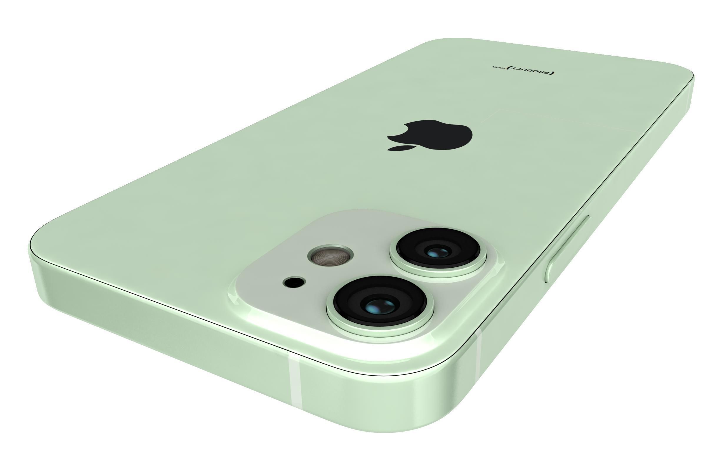 Apple iPhone 12 Mini Green 3D model_14