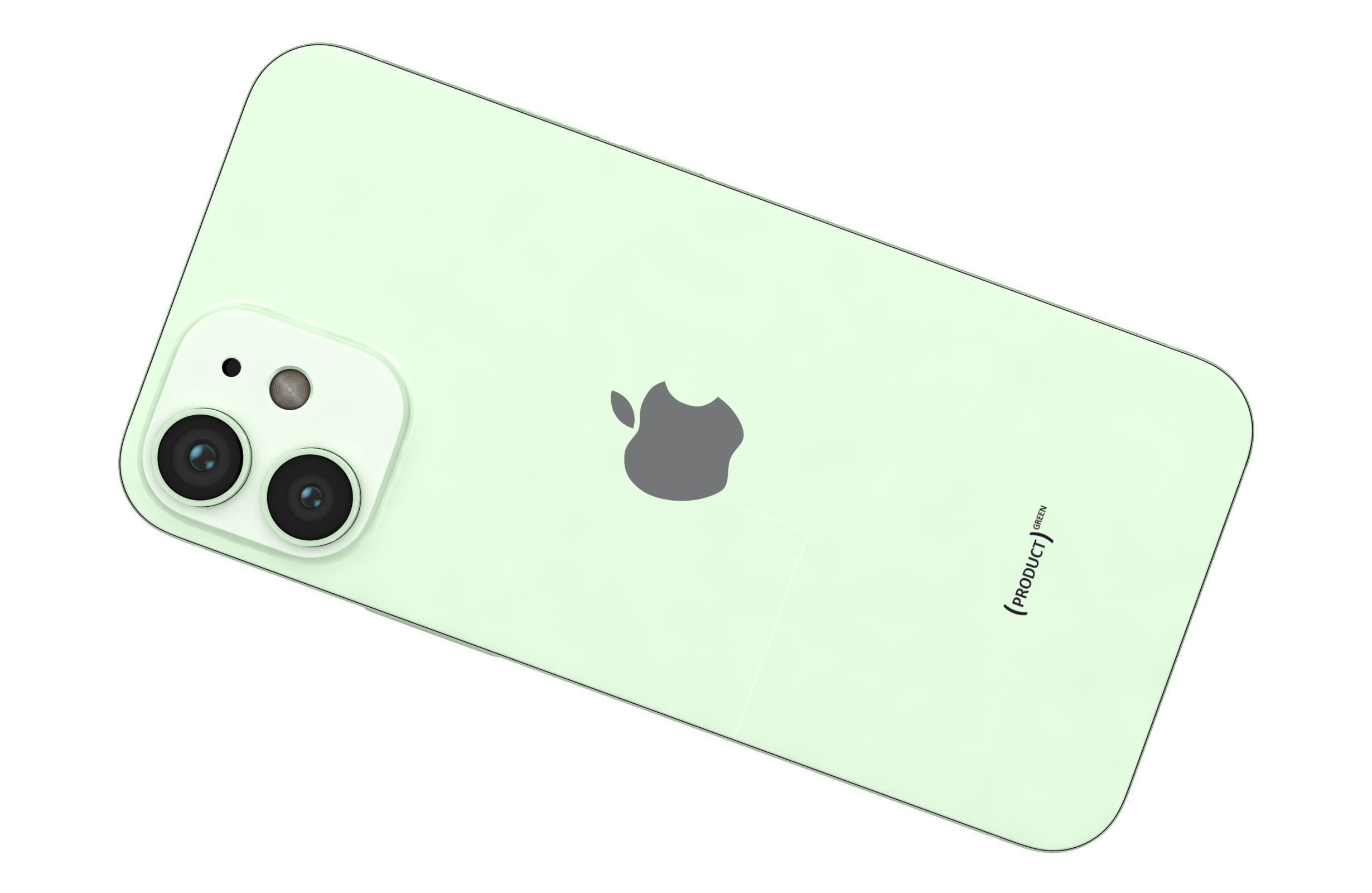 Apple iPhone 12 Mini Green 3D model_11