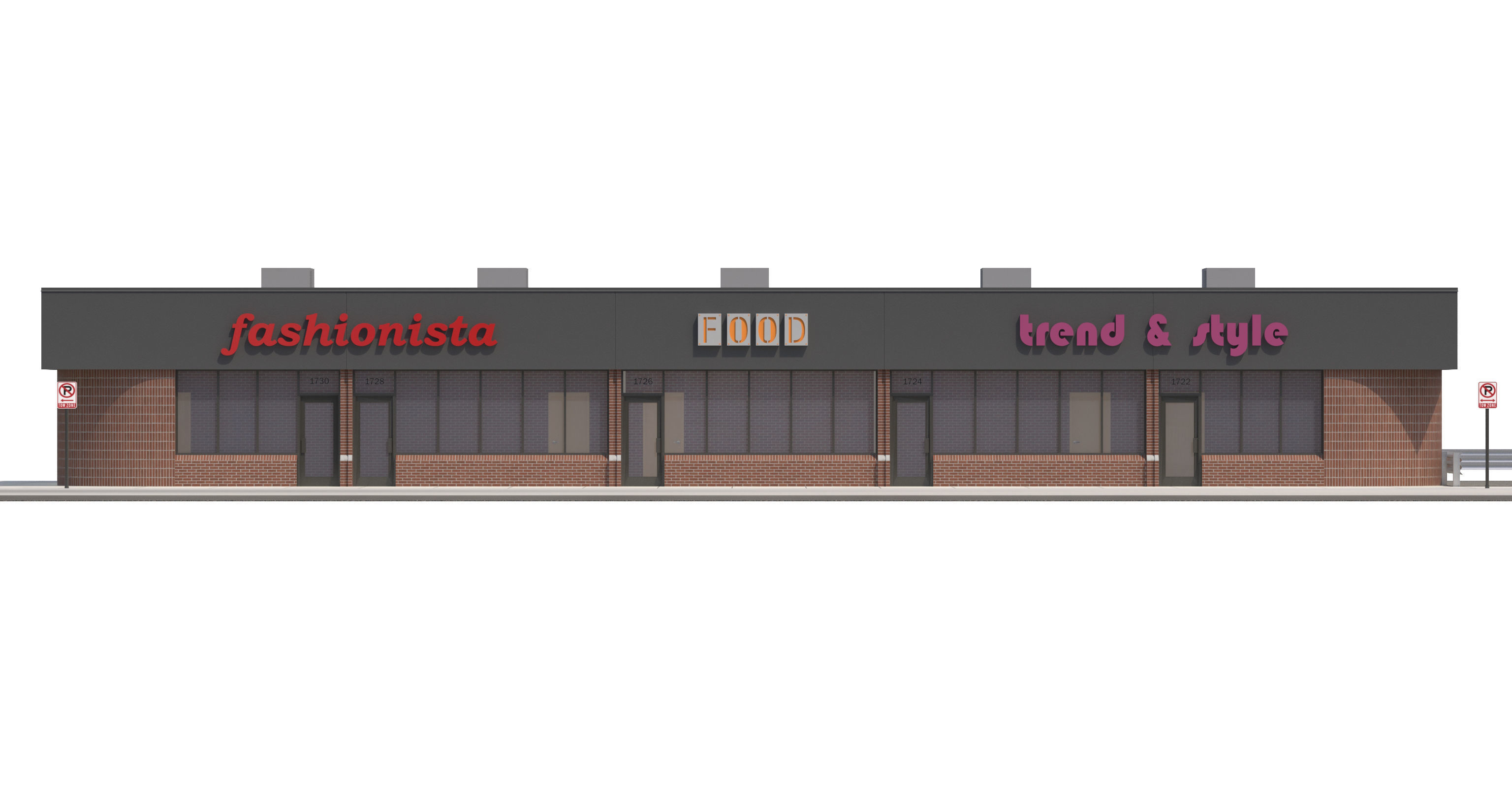 Retail-078 Retail Store 3D model_8