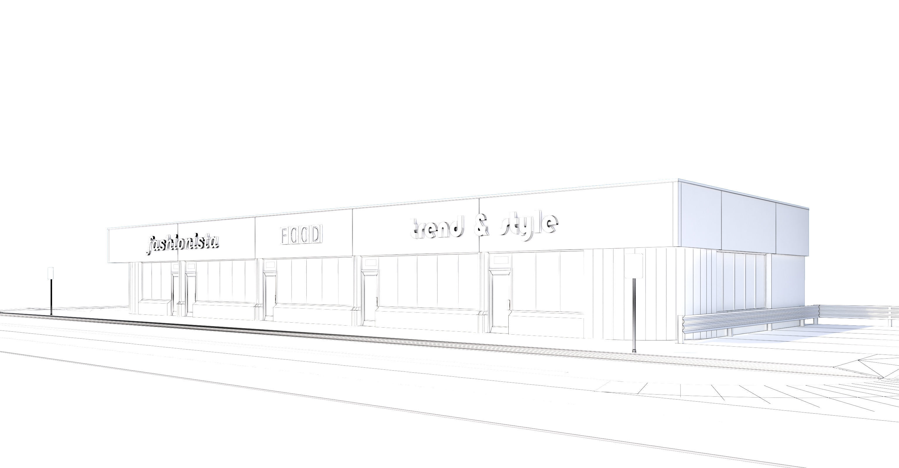 Retail-078 Retail Store 3D model_14