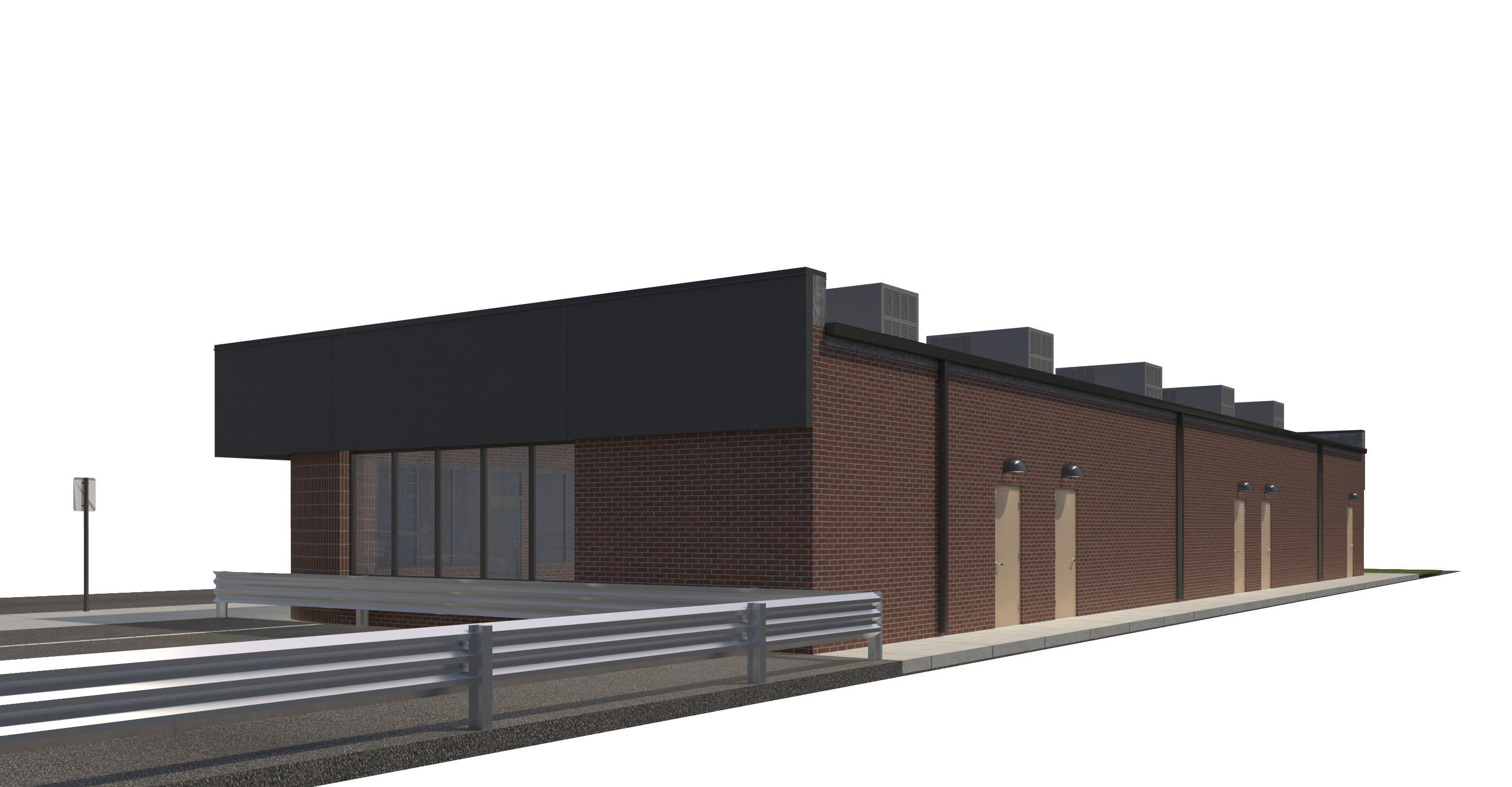 Retail-078 Retail Store 3D model_2