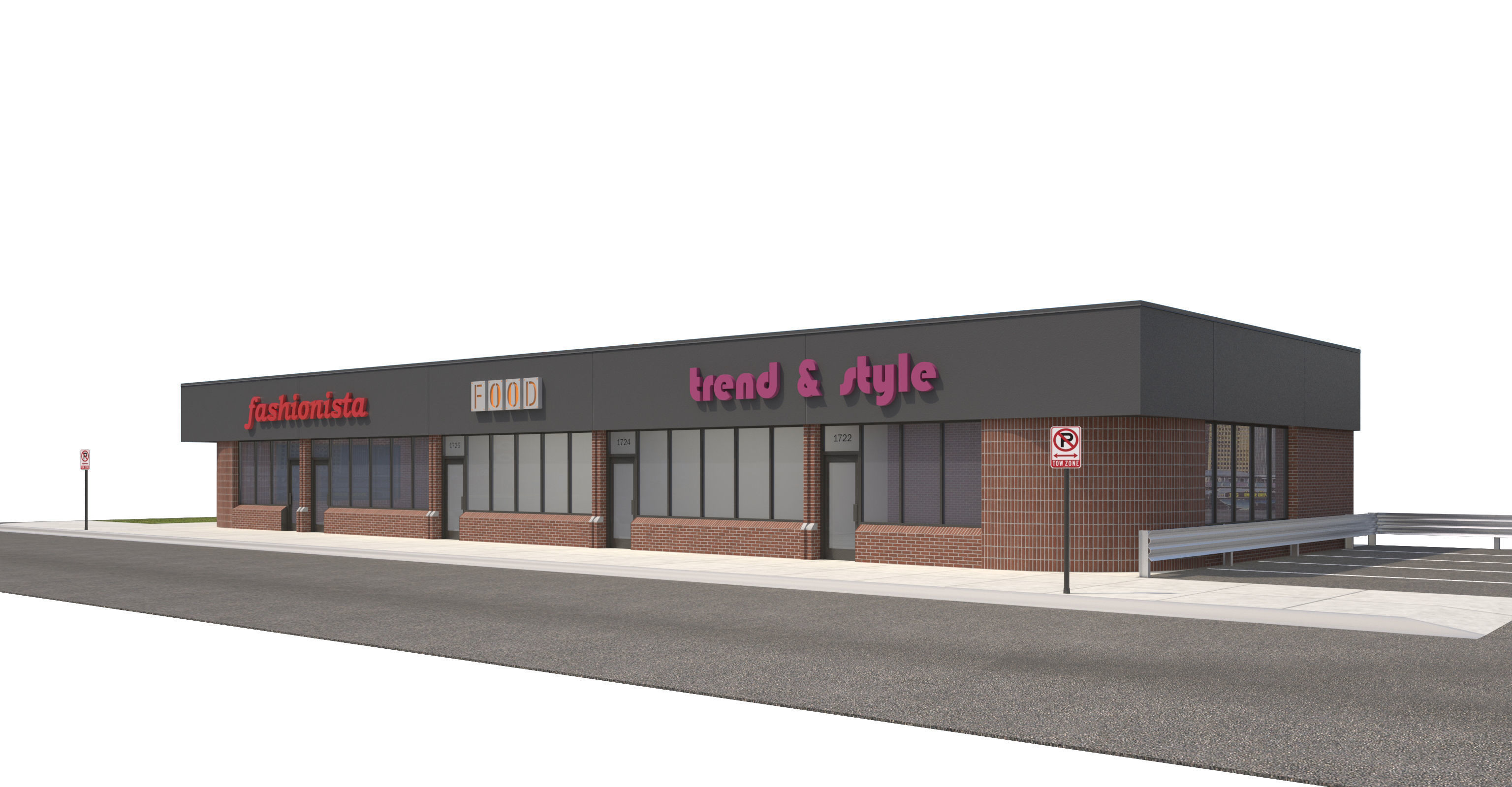 Retail-078 Retail Store 3D model_1