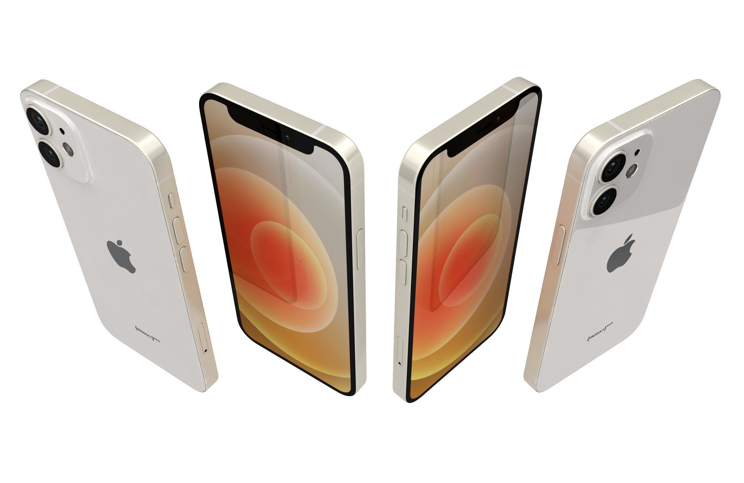 Apple iPhone 12 Mini All Colors 3D model_27