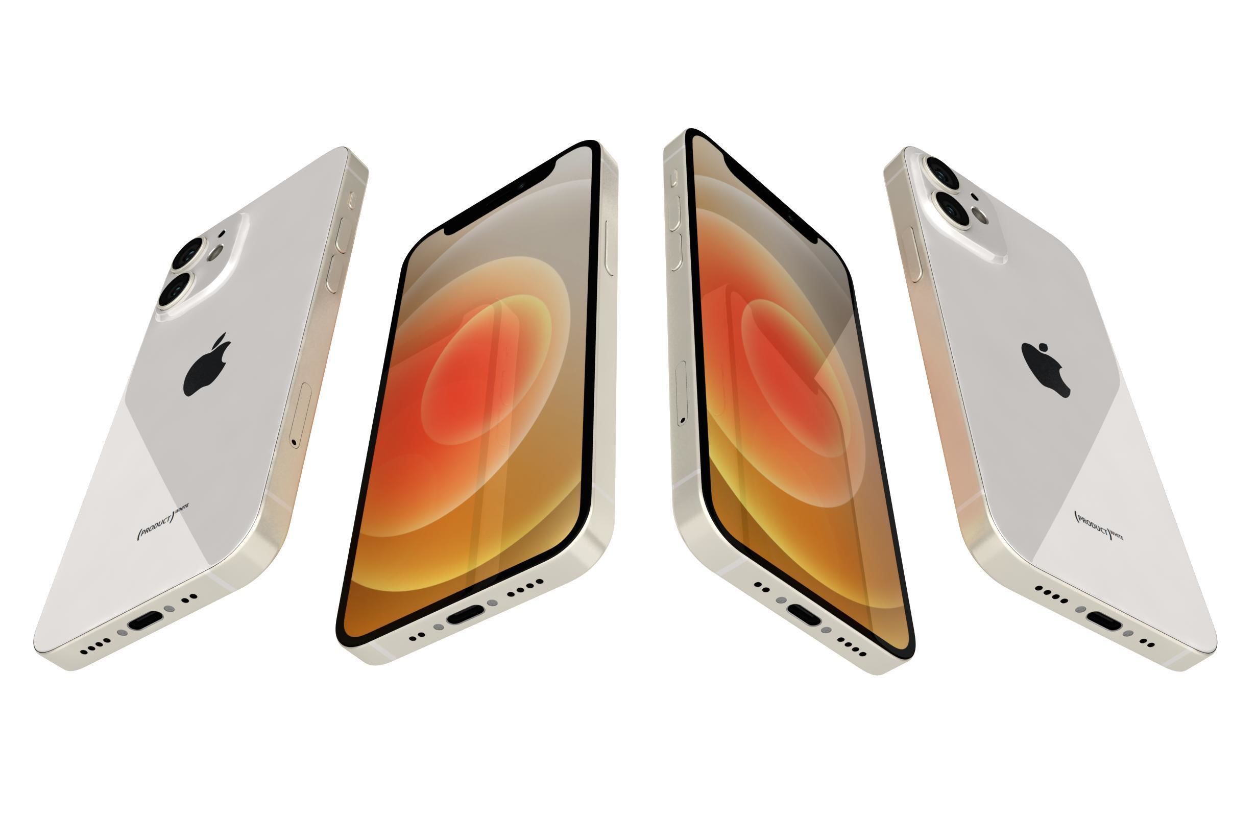 Apple iPhone 12 Mini All Colors 3D model_29
