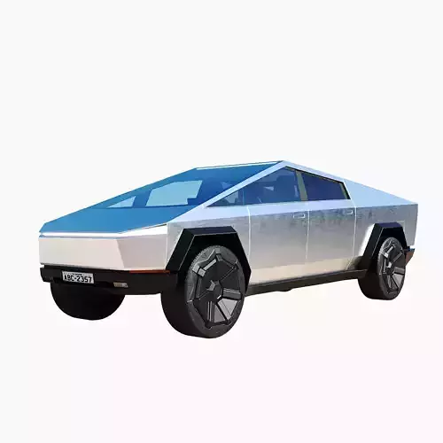 cybertruck futuristic car