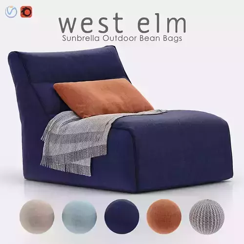 SUNBRELLA Outdoor Bean Bags