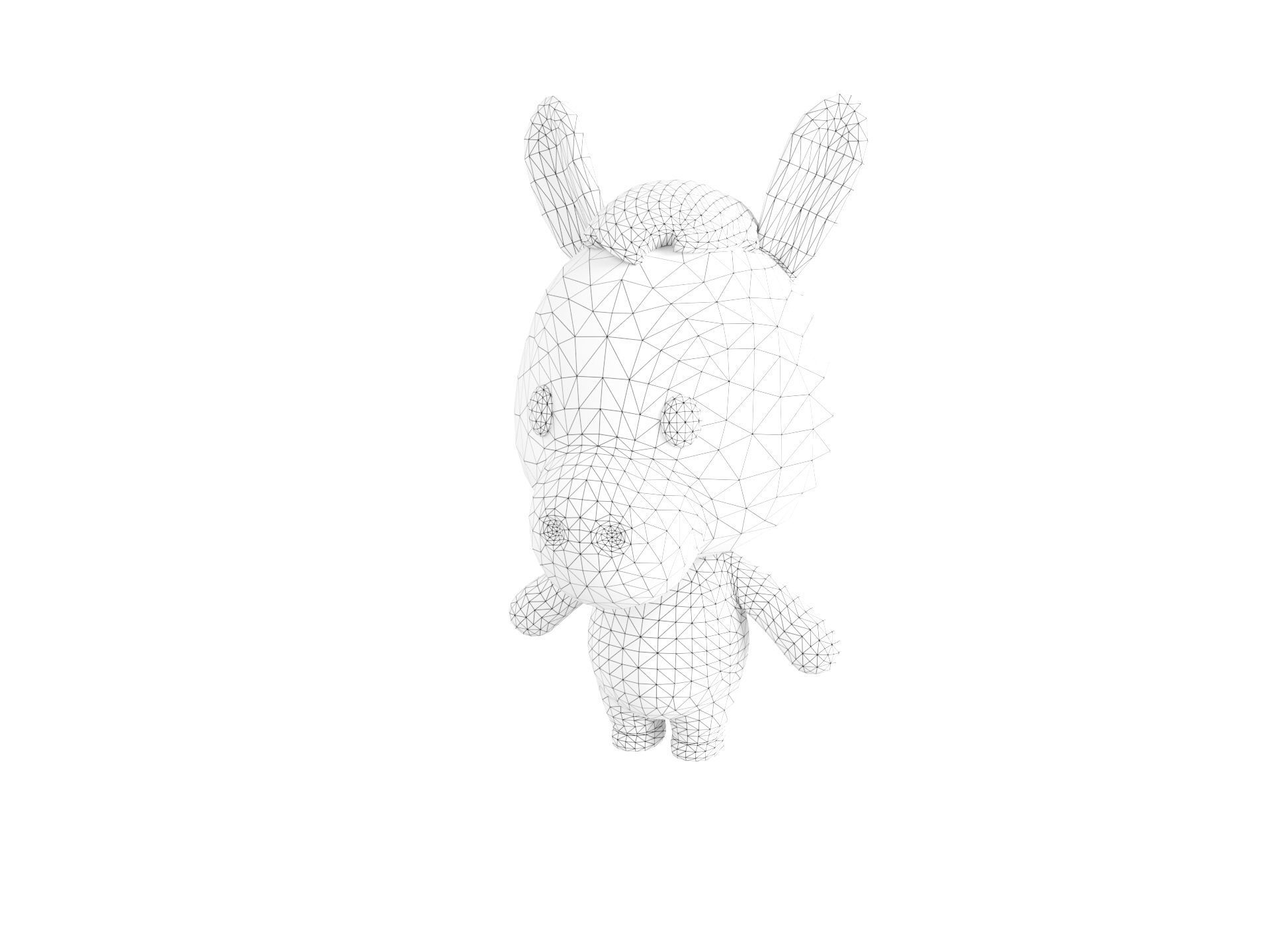 Character044 Donkey 3D model_10