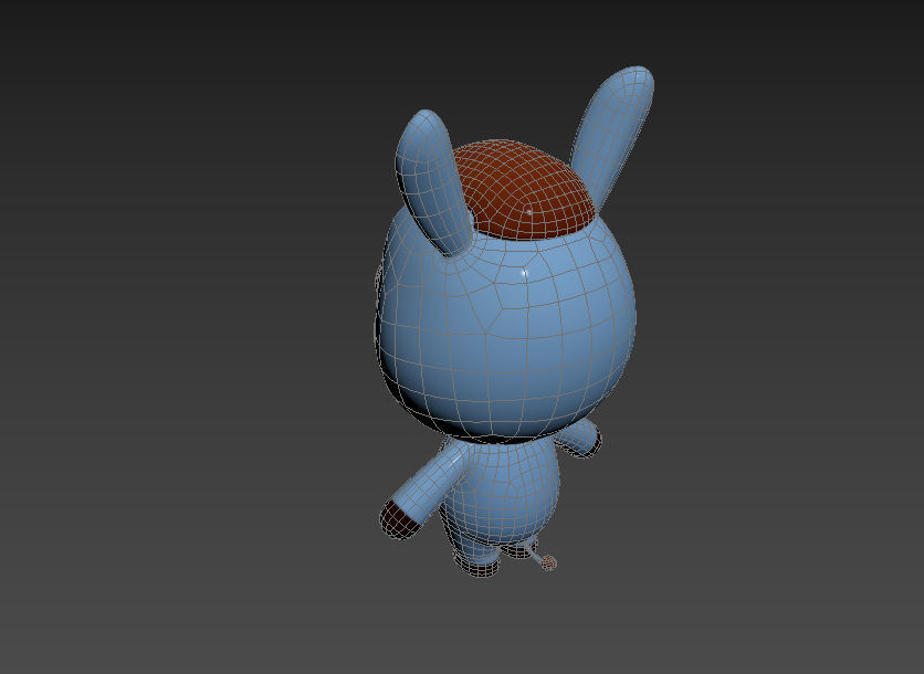 Character044 Donkey 3D model_19