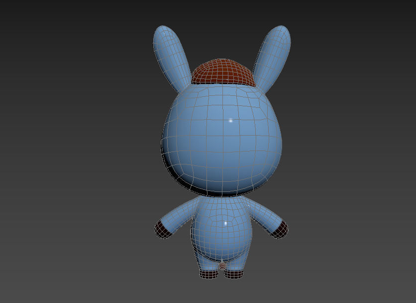 Character044 Donkey 3D model_18