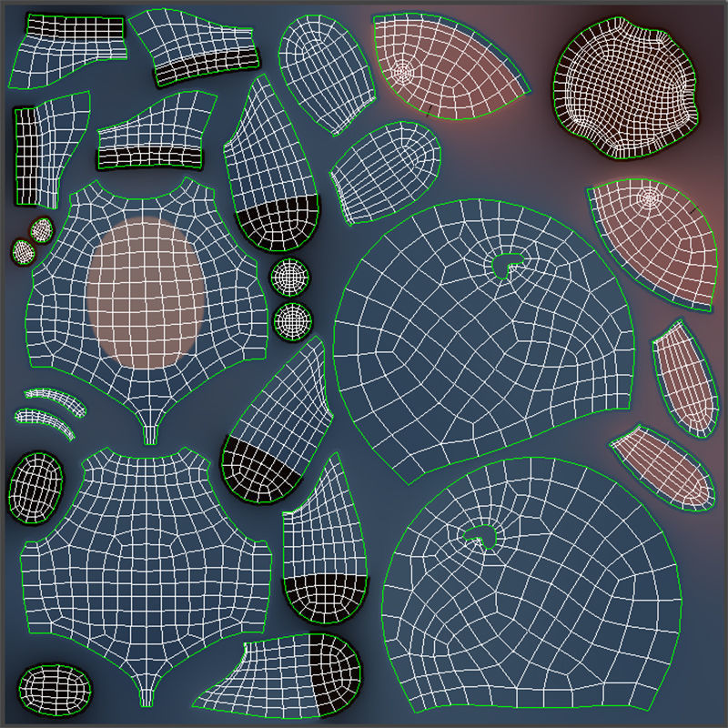 Character044 Donkey 3D model_24