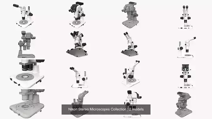Nikon Stereo Microscopes Collection