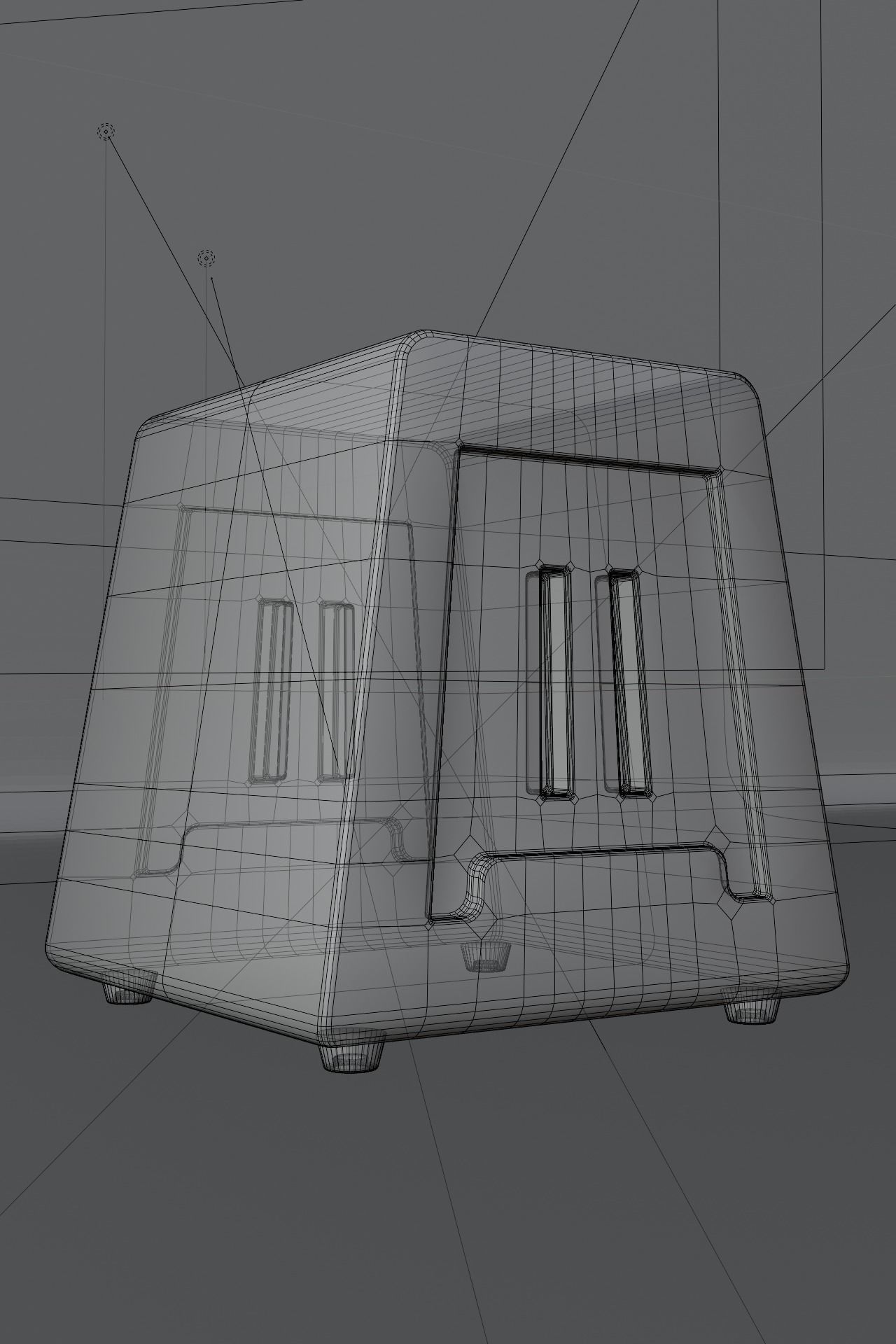 Mr Napkin Holder of Evil - Blender 3D model_8