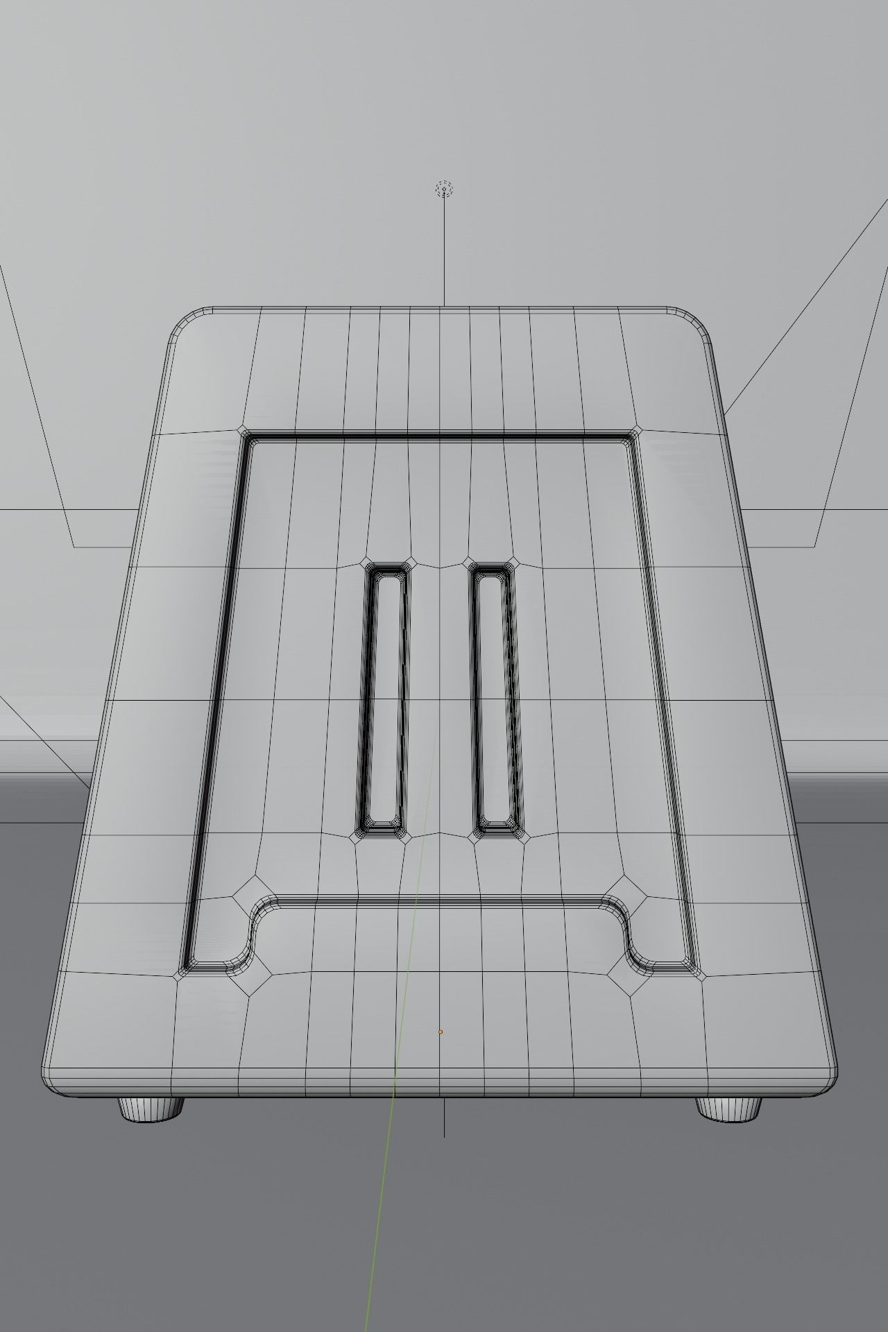 Mr Napkin Holder of Evil - Blender 3D model_3