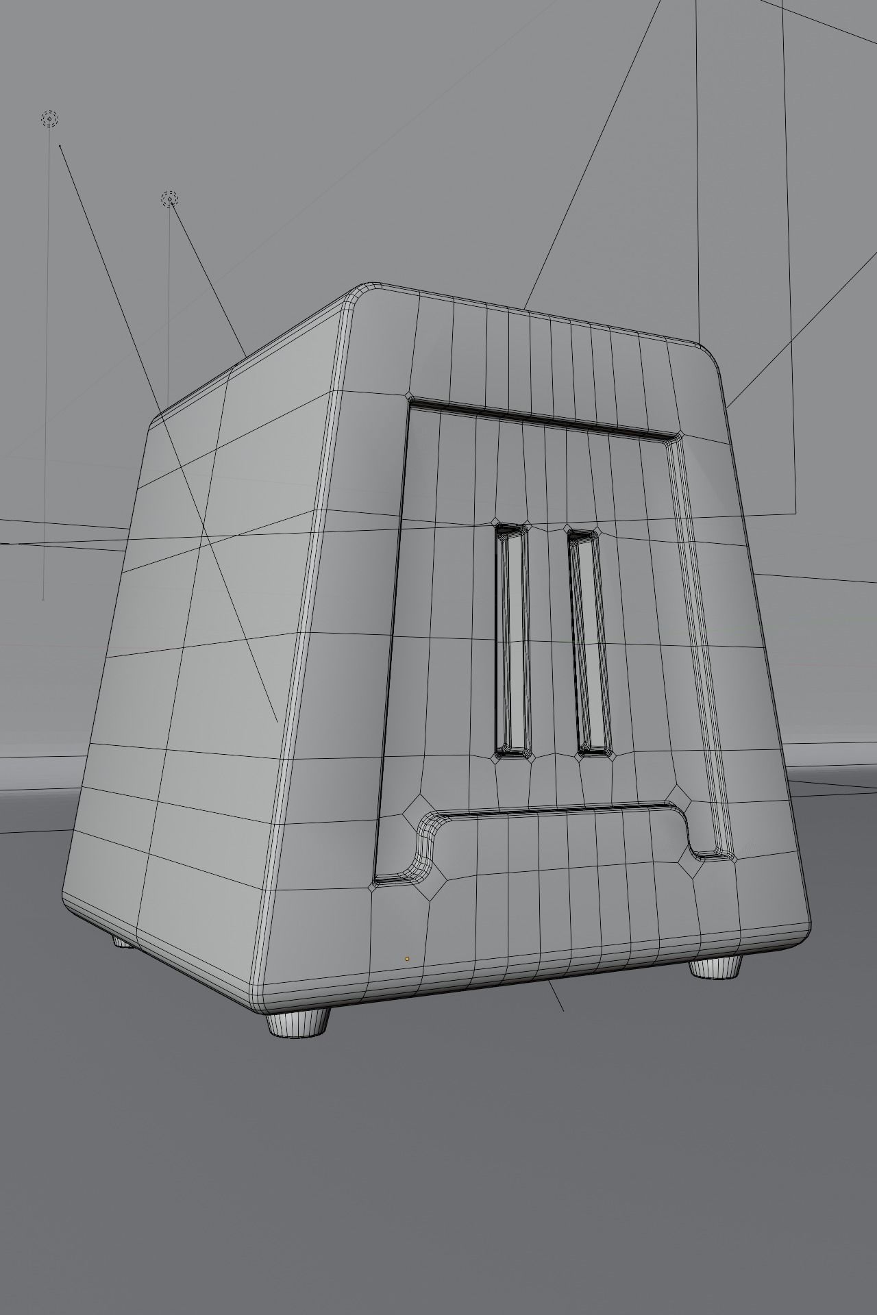 Mr Napkin Holder of Evil - Blender 3D model_4