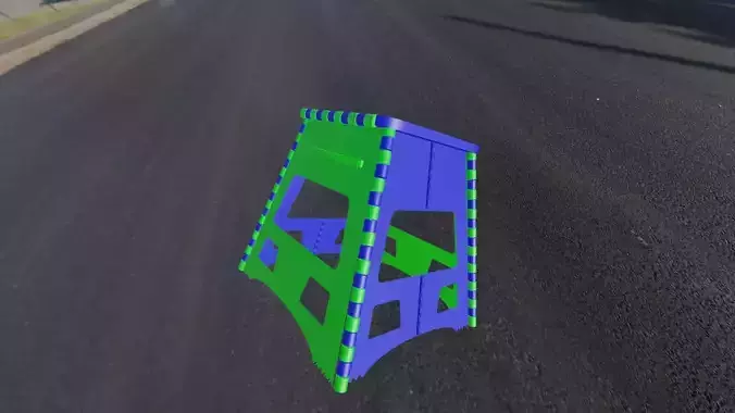 Colorful Plastic Stool