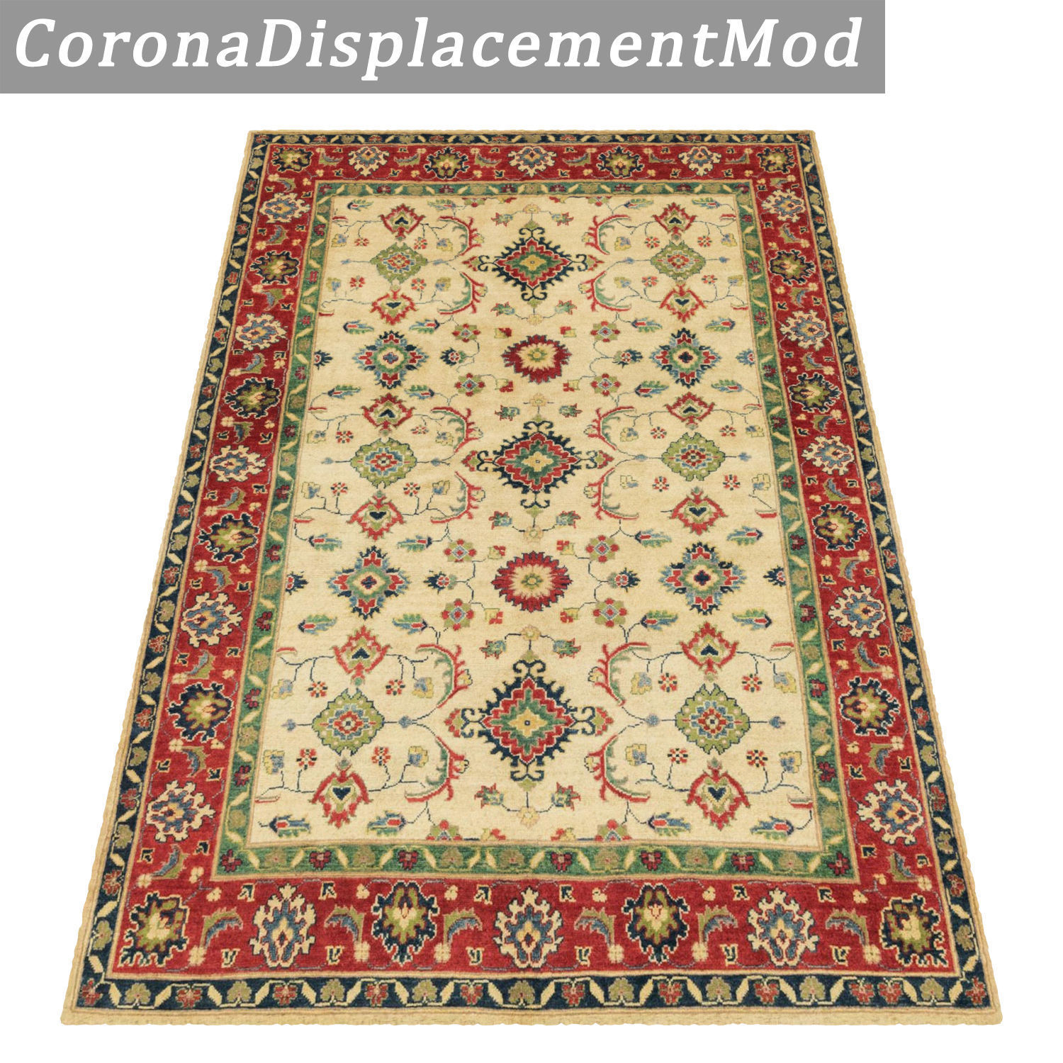 Rug Set 1938 3D model_4
