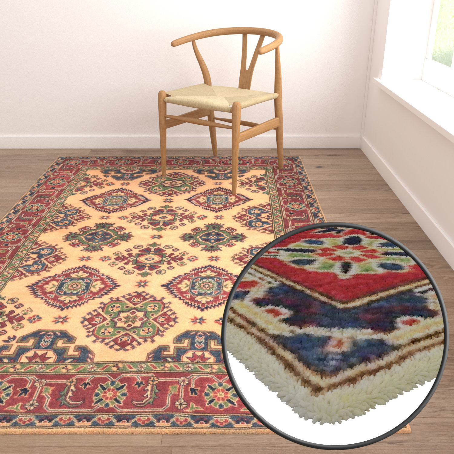 Rug Set 1938 3D model_5