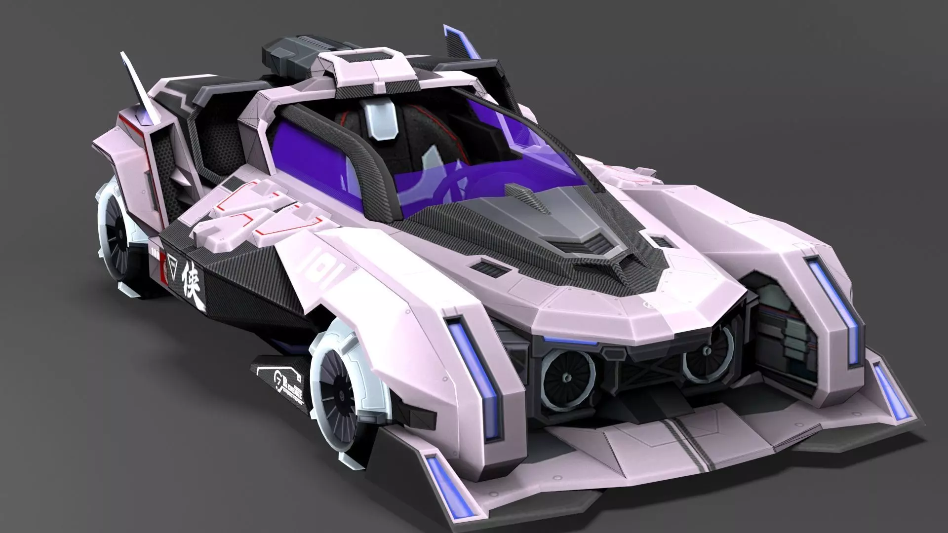 Race Car 3d Model  3D model_0