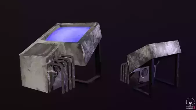 Cyberpunk Light Game-Ready