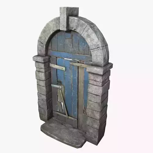 Medieval Wooden Door