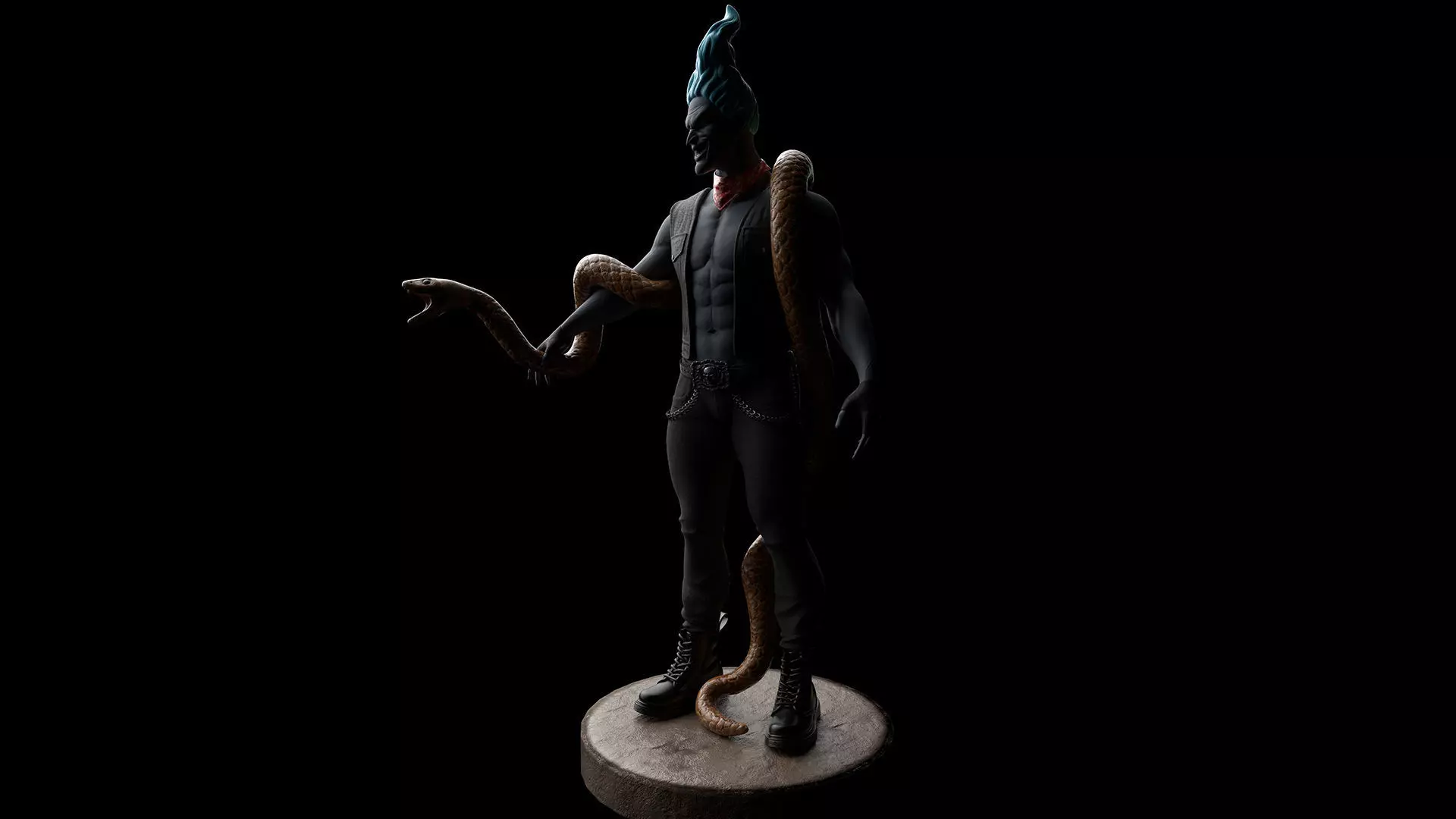 Hades Low-poly 3D model