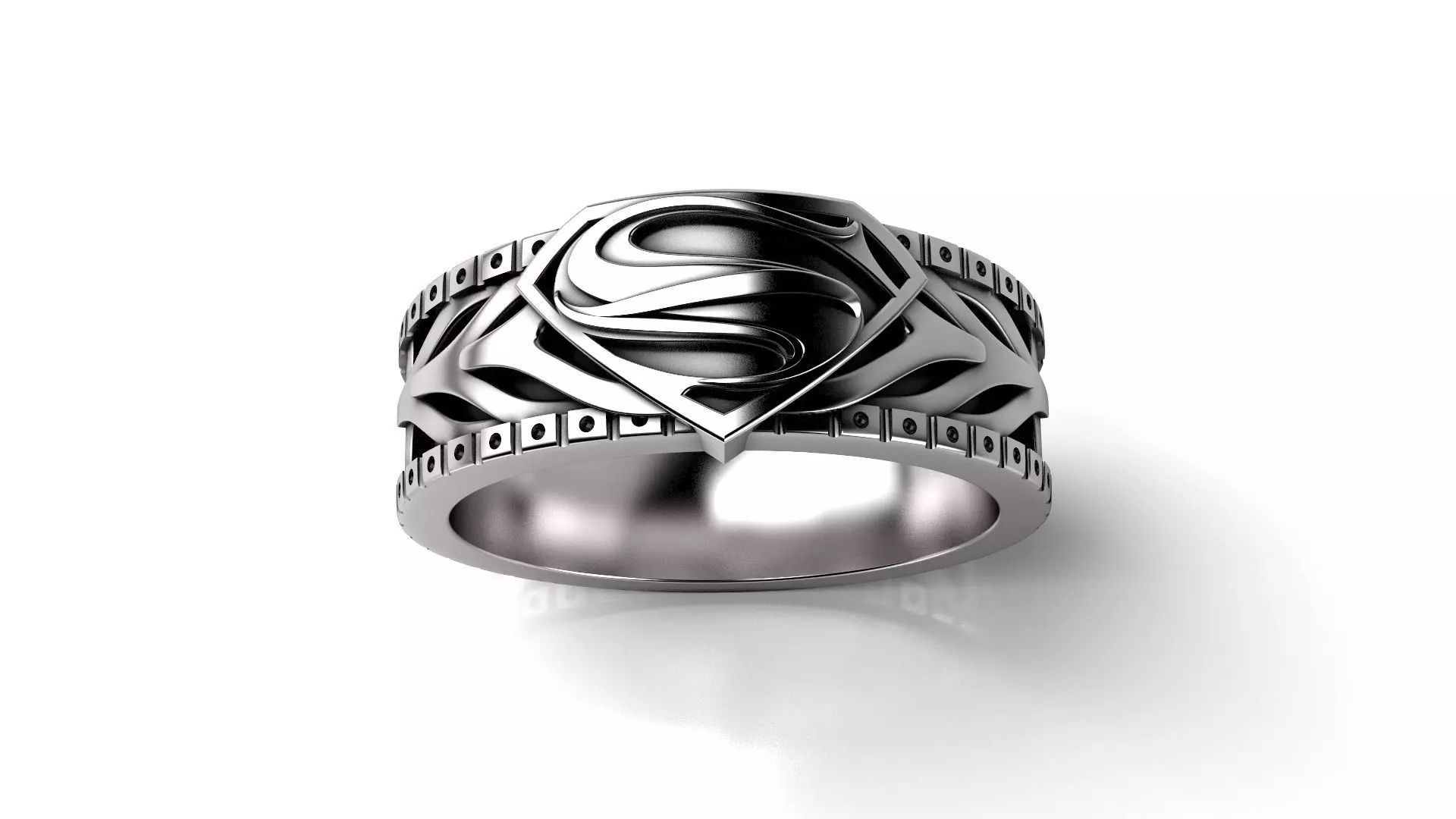 SUPER M RING 3D print model_0