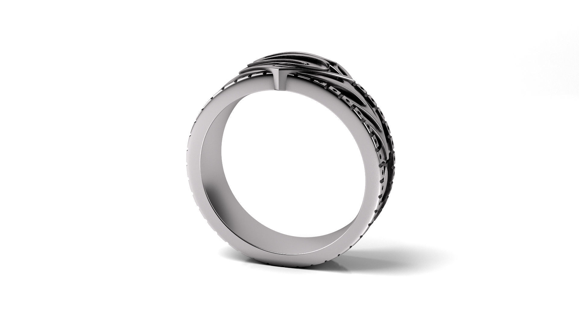 SUPER M RING 3D print model_3