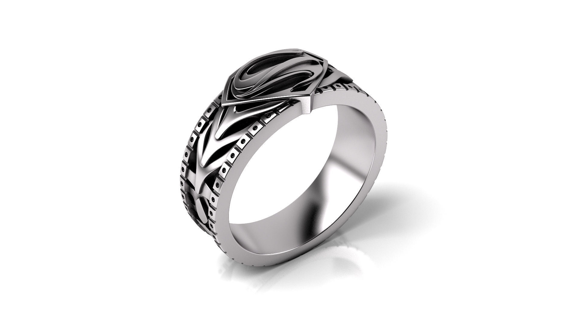 SUPER M RING 3D print model_1