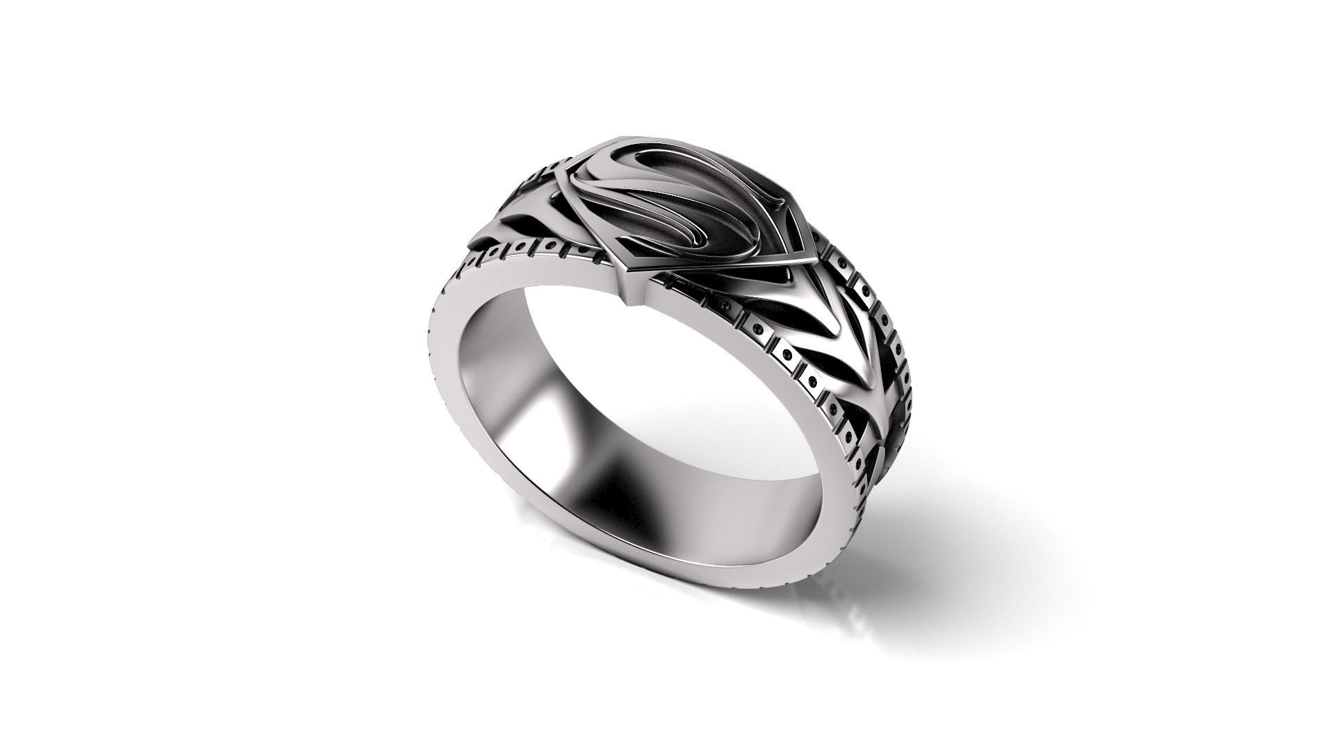 SUPER M RING 3D print model_2