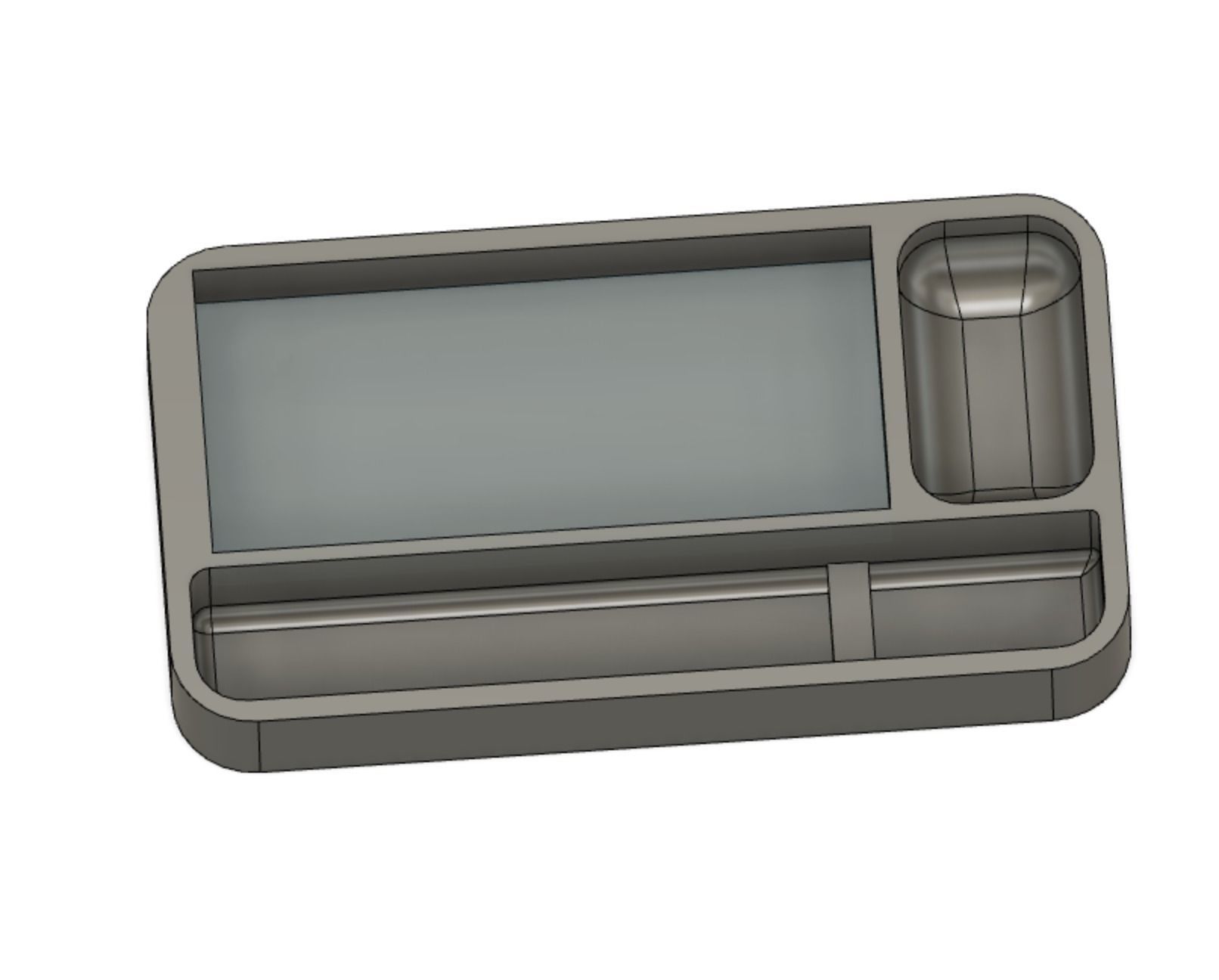 Water color palette fit to tin can palette 3D print model_2