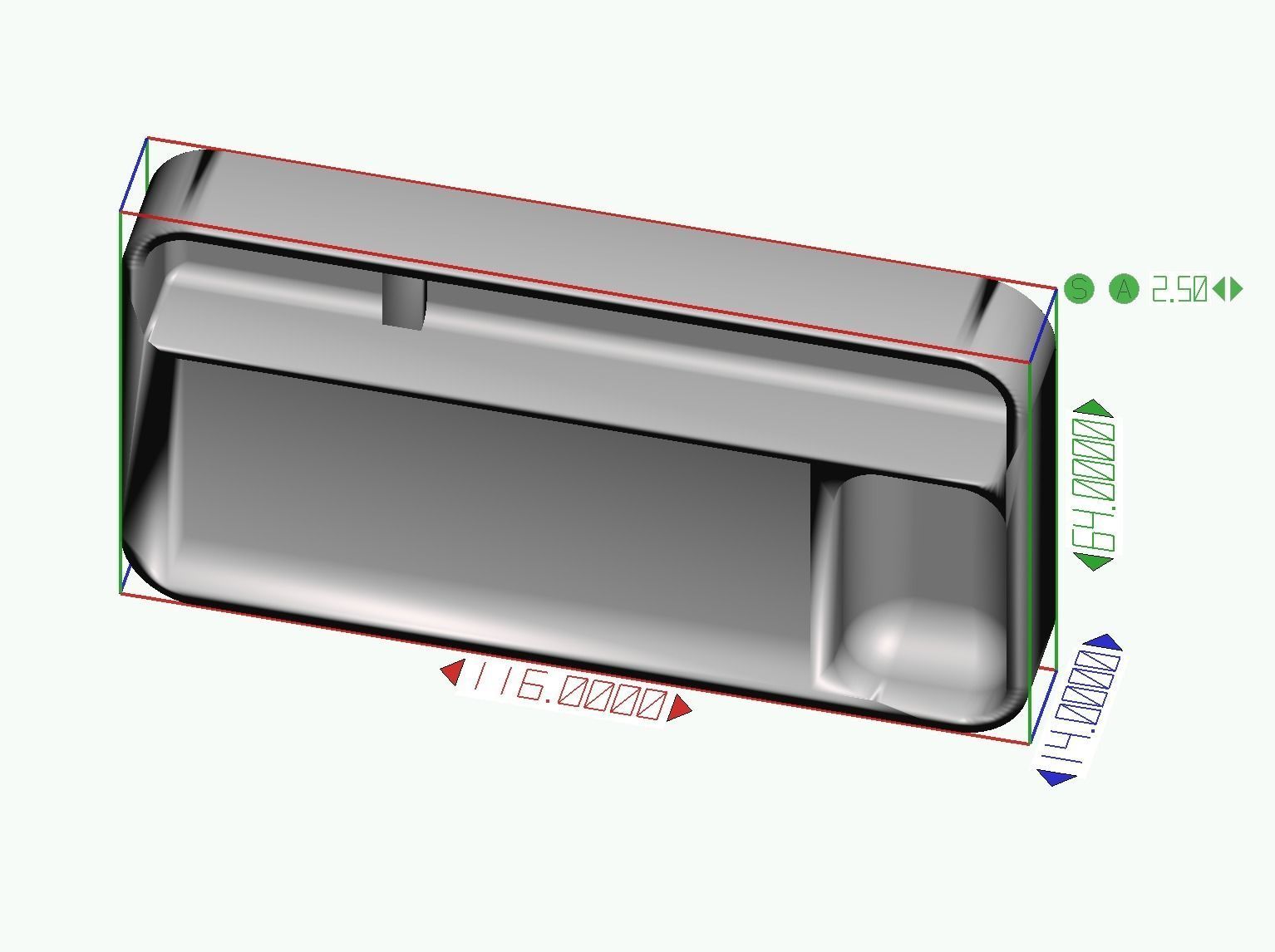 Water color palette fit to tin can palette 3D print model_3