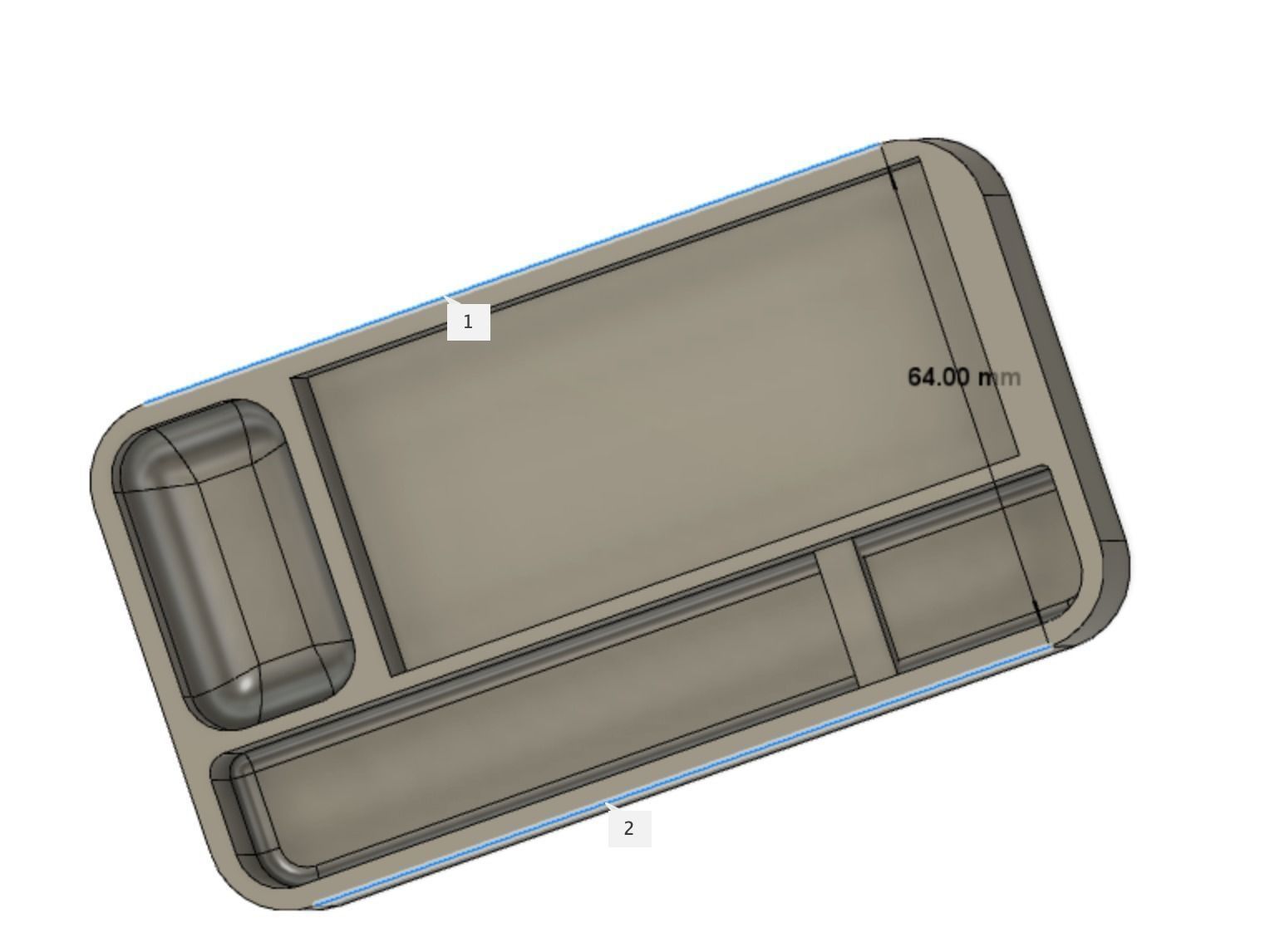 Water color palette fit to tin can palette 3D print model_1