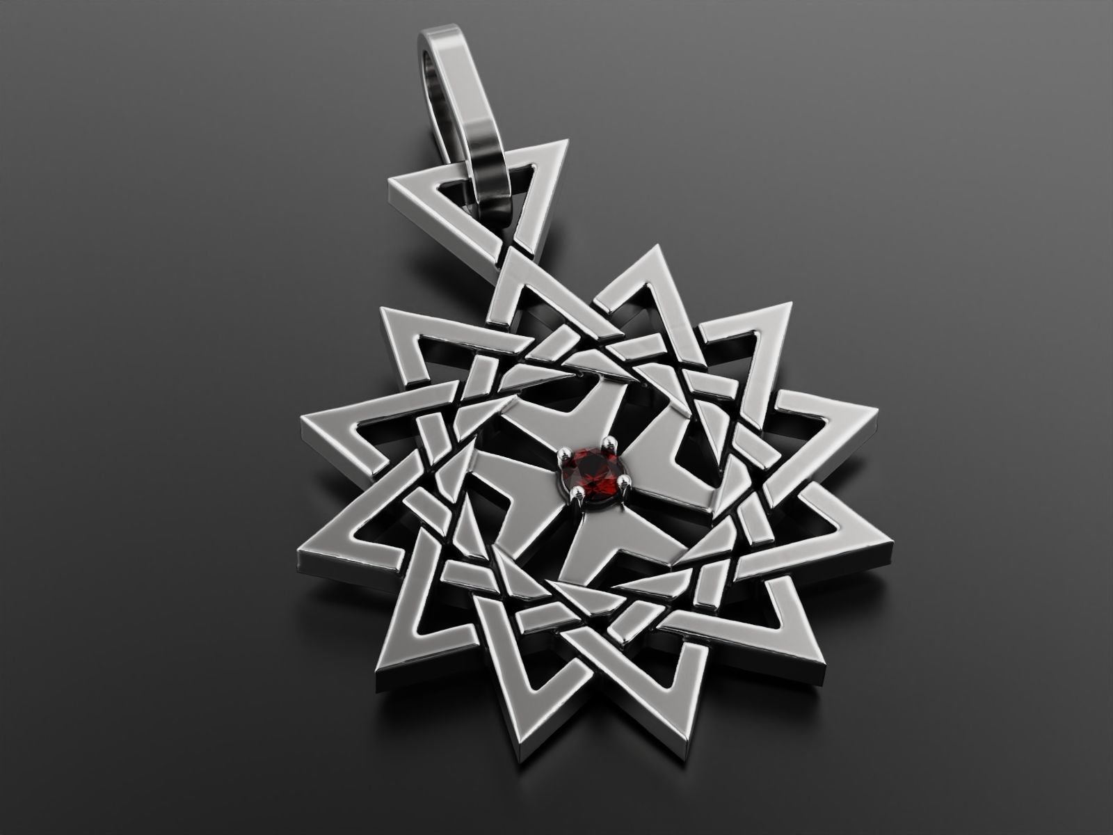 Pendant Erzgamma 2 3D print model_2