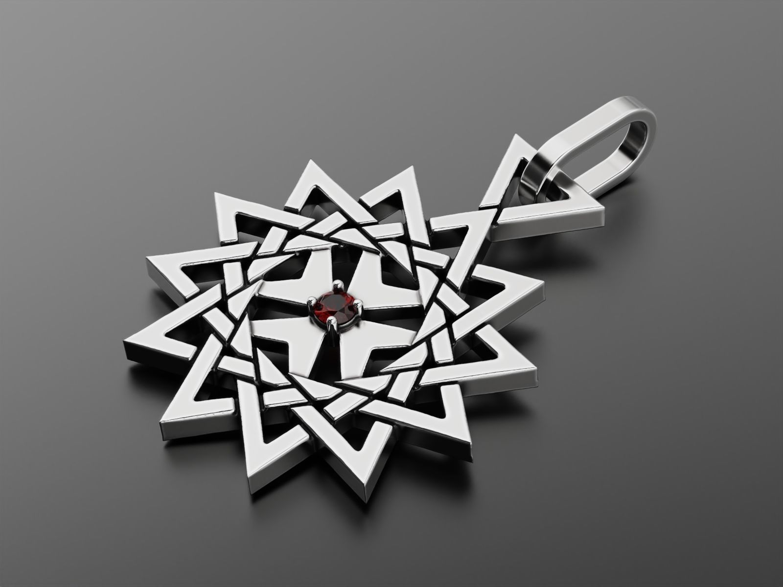 Pendant Erzgamma 2 3D print model_1