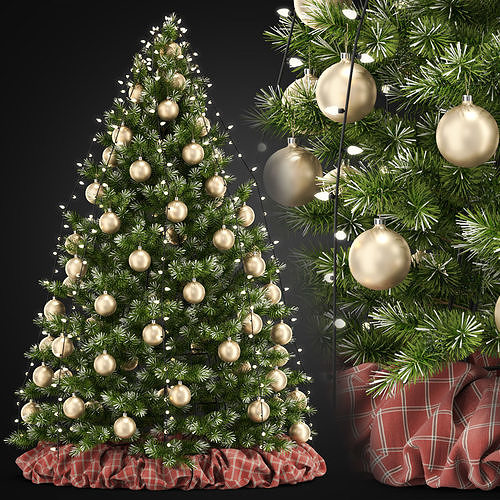 Christmas Tree 02 3D model