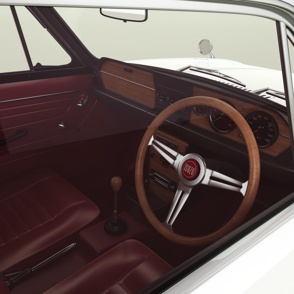 Isuzu Bellett GT 3D model_8