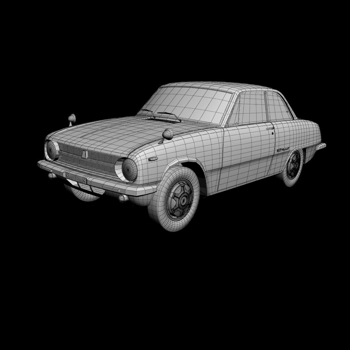 Isuzu Bellett GT 3D model_13