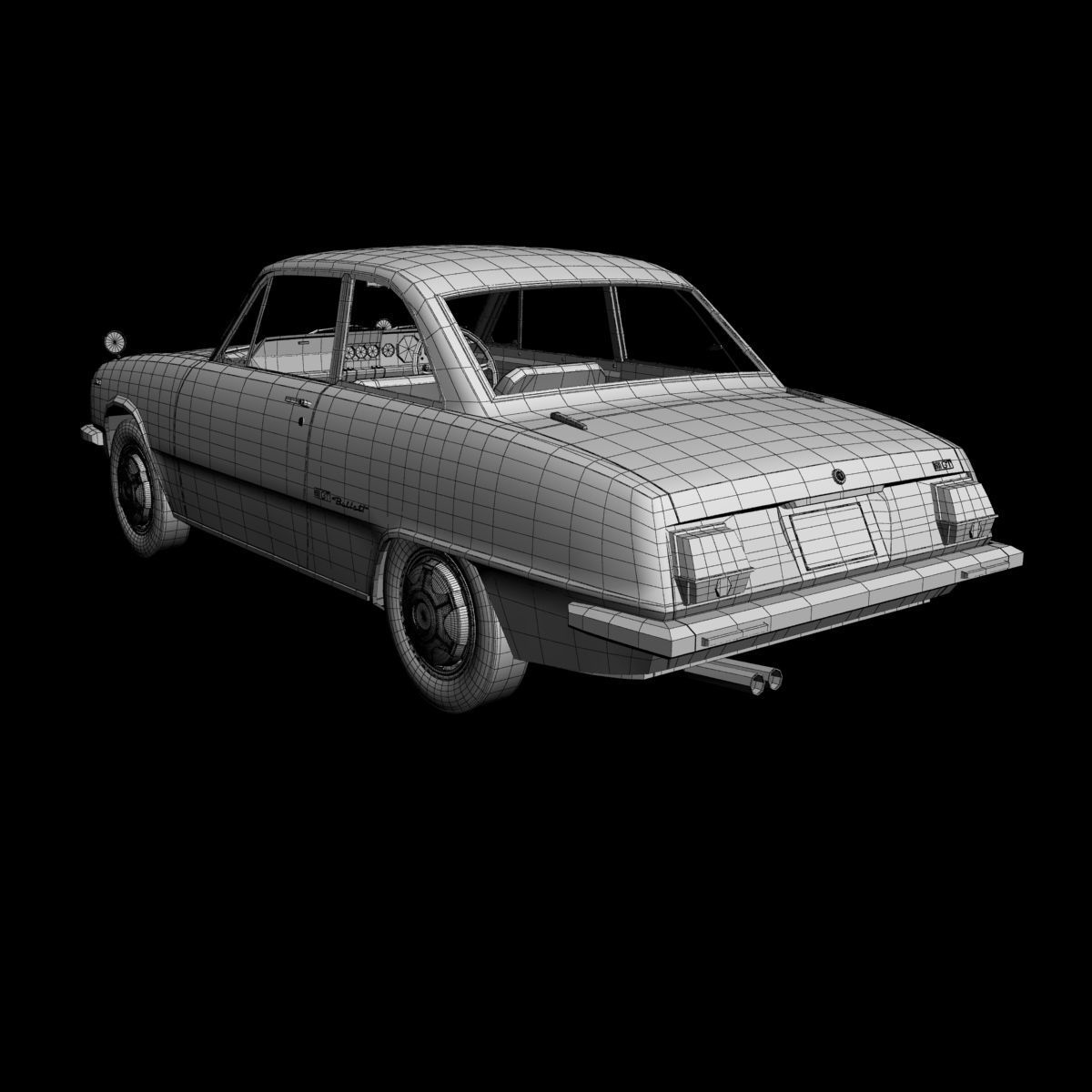 Isuzu Bellett GT 3D model_15