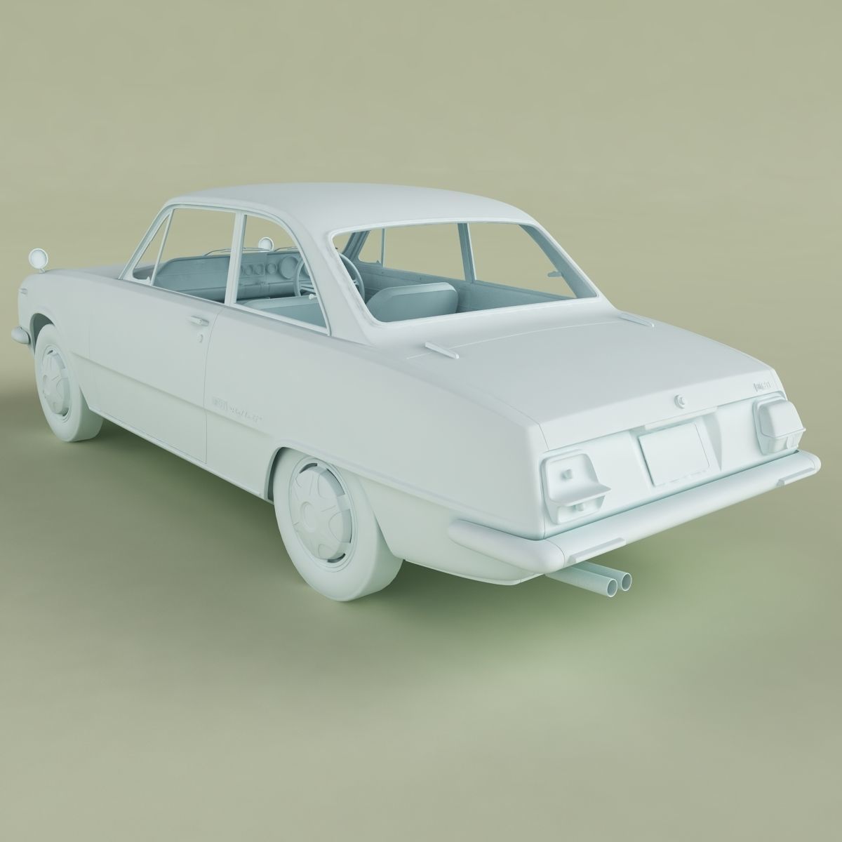 Isuzu Bellett GT 3D model_12