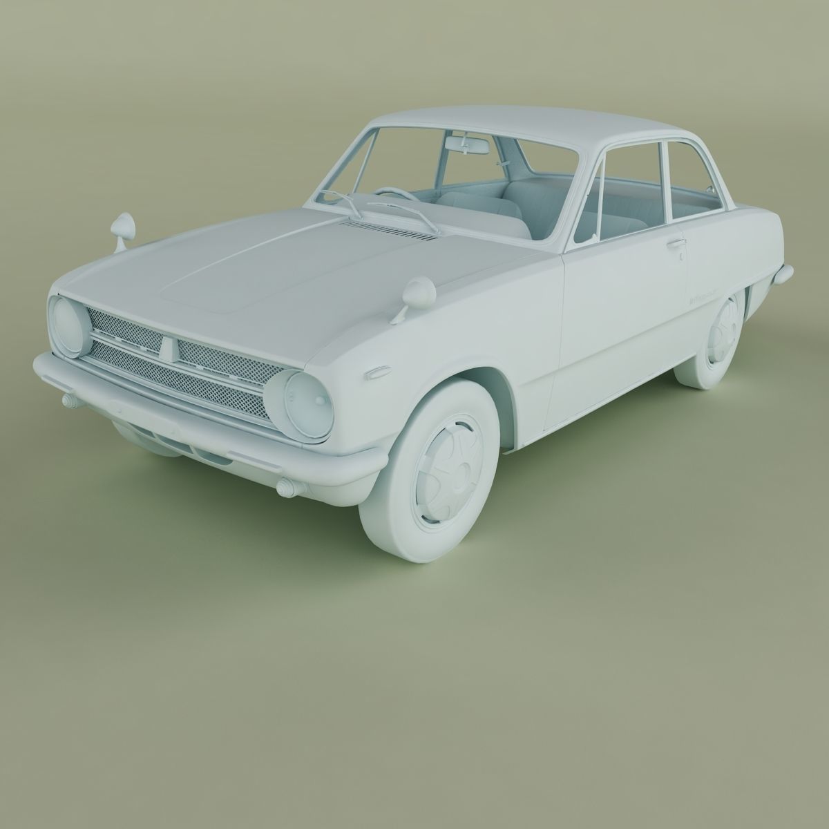 Isuzu Bellett GT 3D model_10