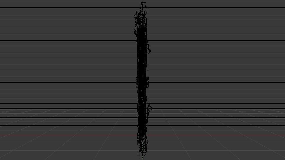 Wooden Window Wall  Low-poly 3D model_13