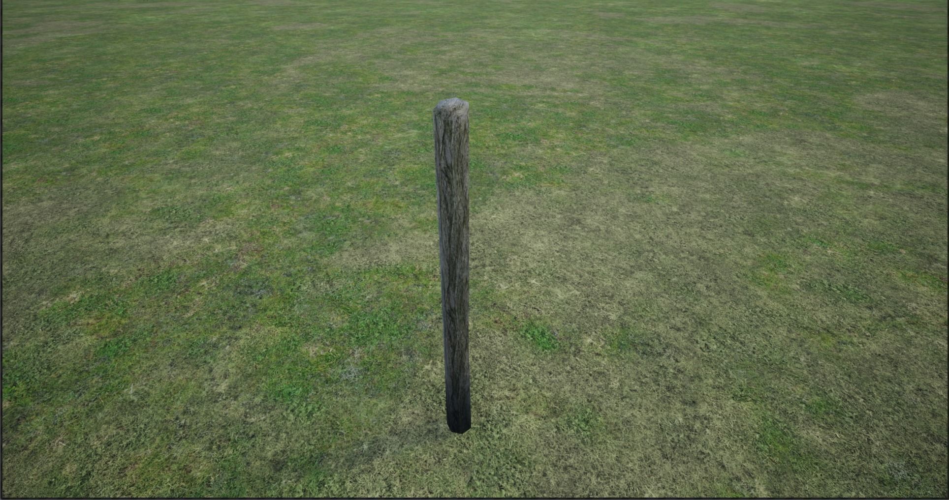 Lowpoly Modular Stick Fences Low-poly 3D model_18